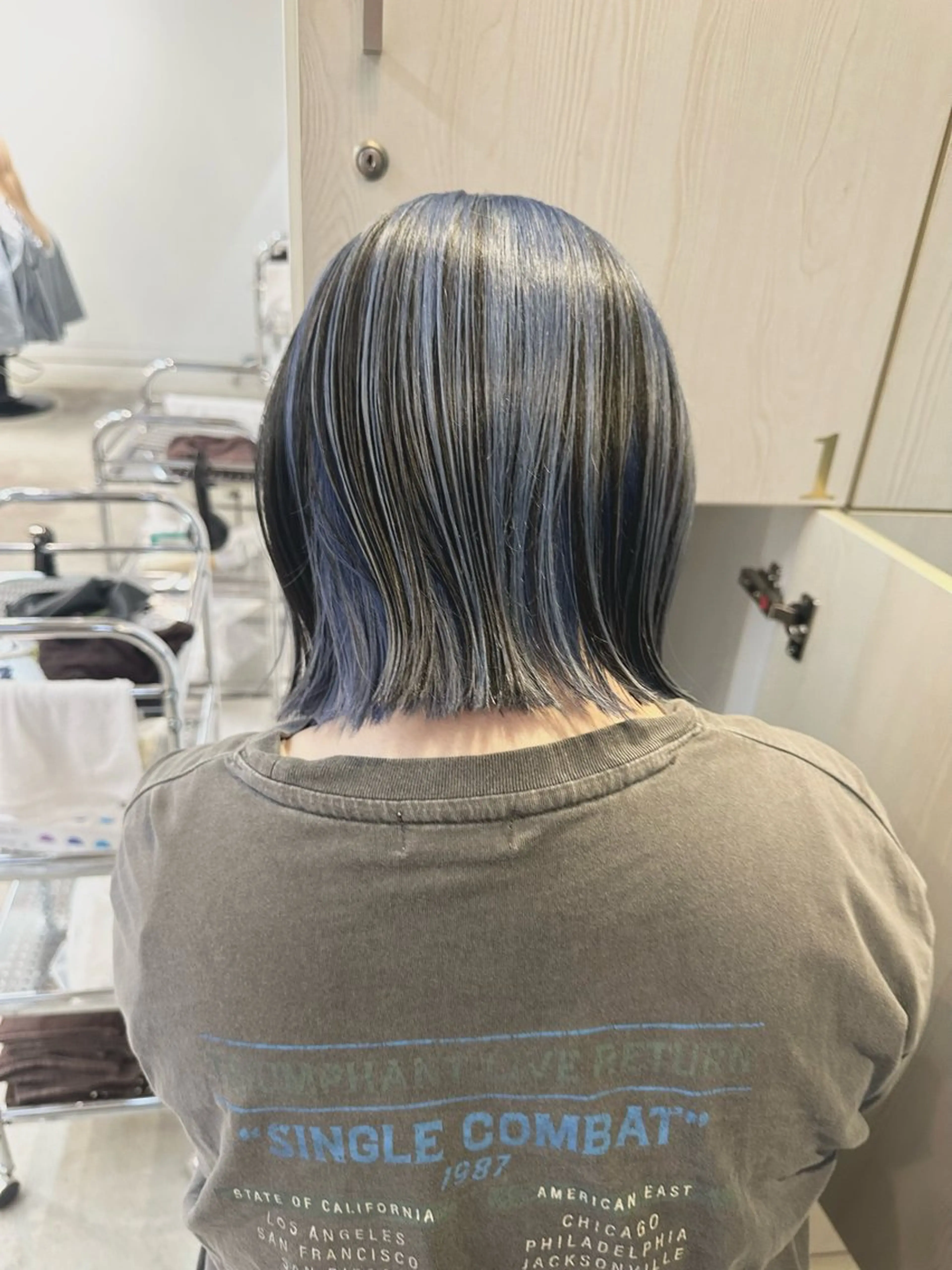 ショート カラー ヘアカラー トリートメント ヘッドスパ ヘアセット kai .のヘアスタイル