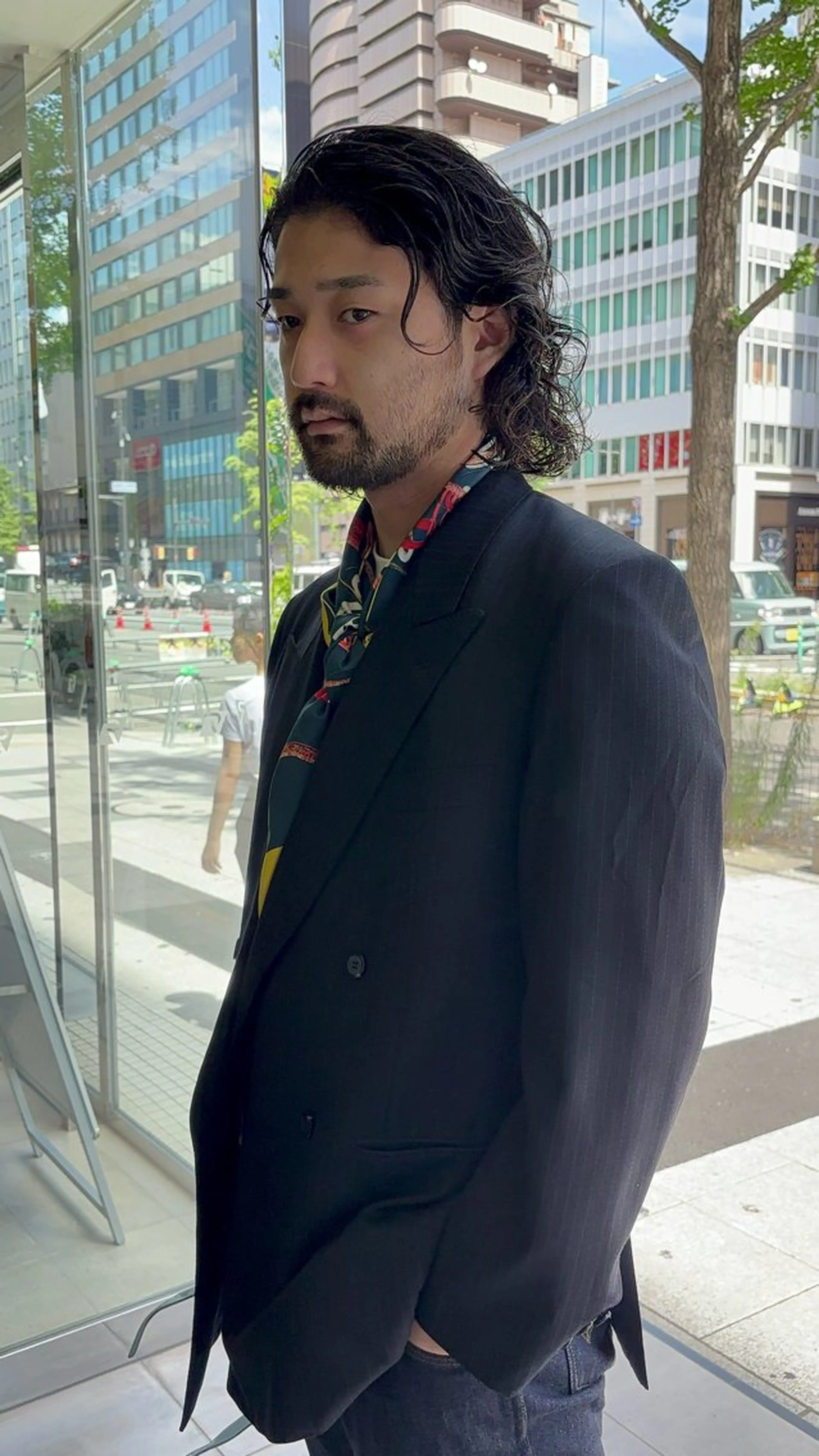 メンズカット＋パーマの写真