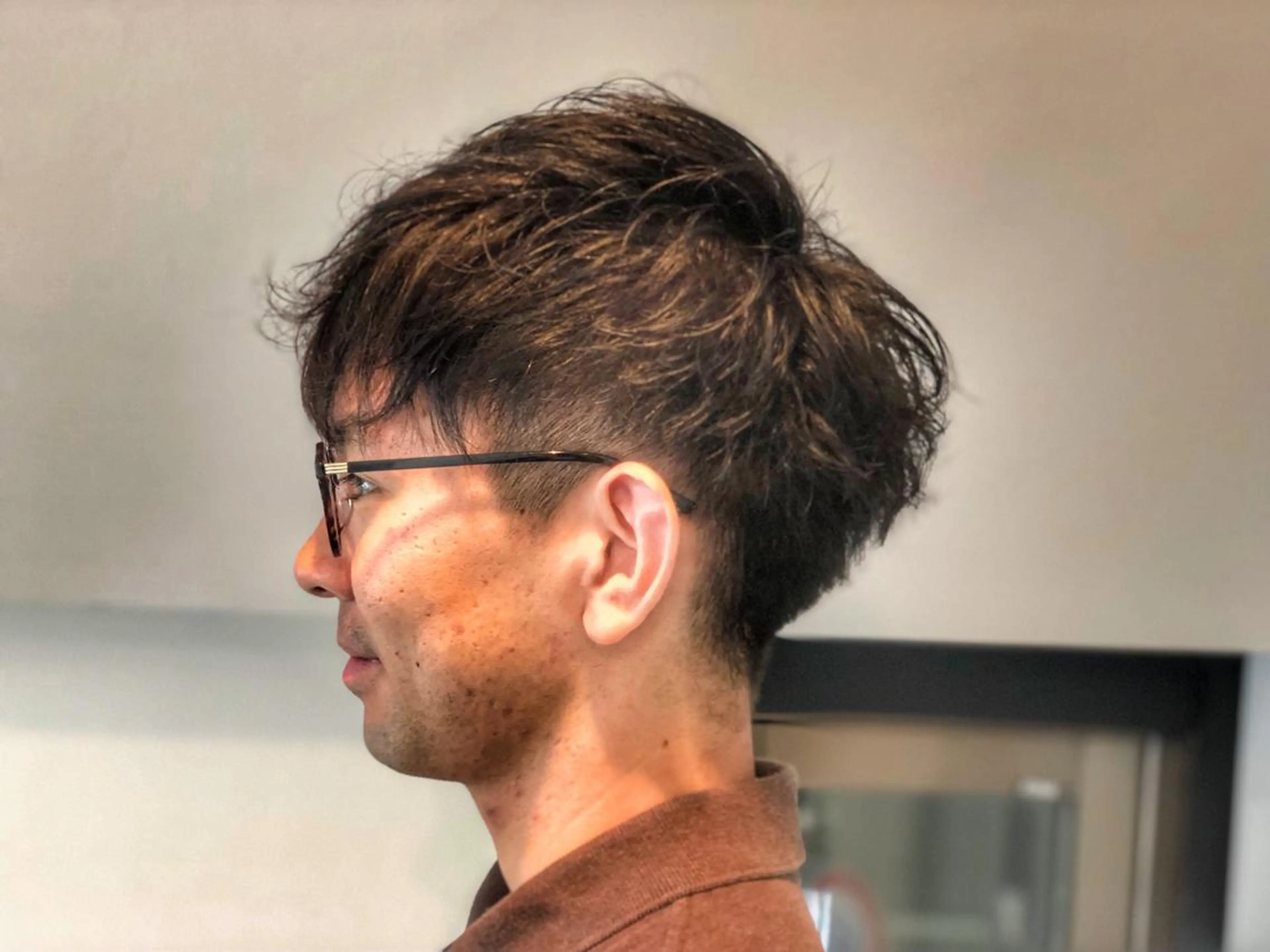 ショート メンズ 美髪矯正 Rioのヘアスタイル