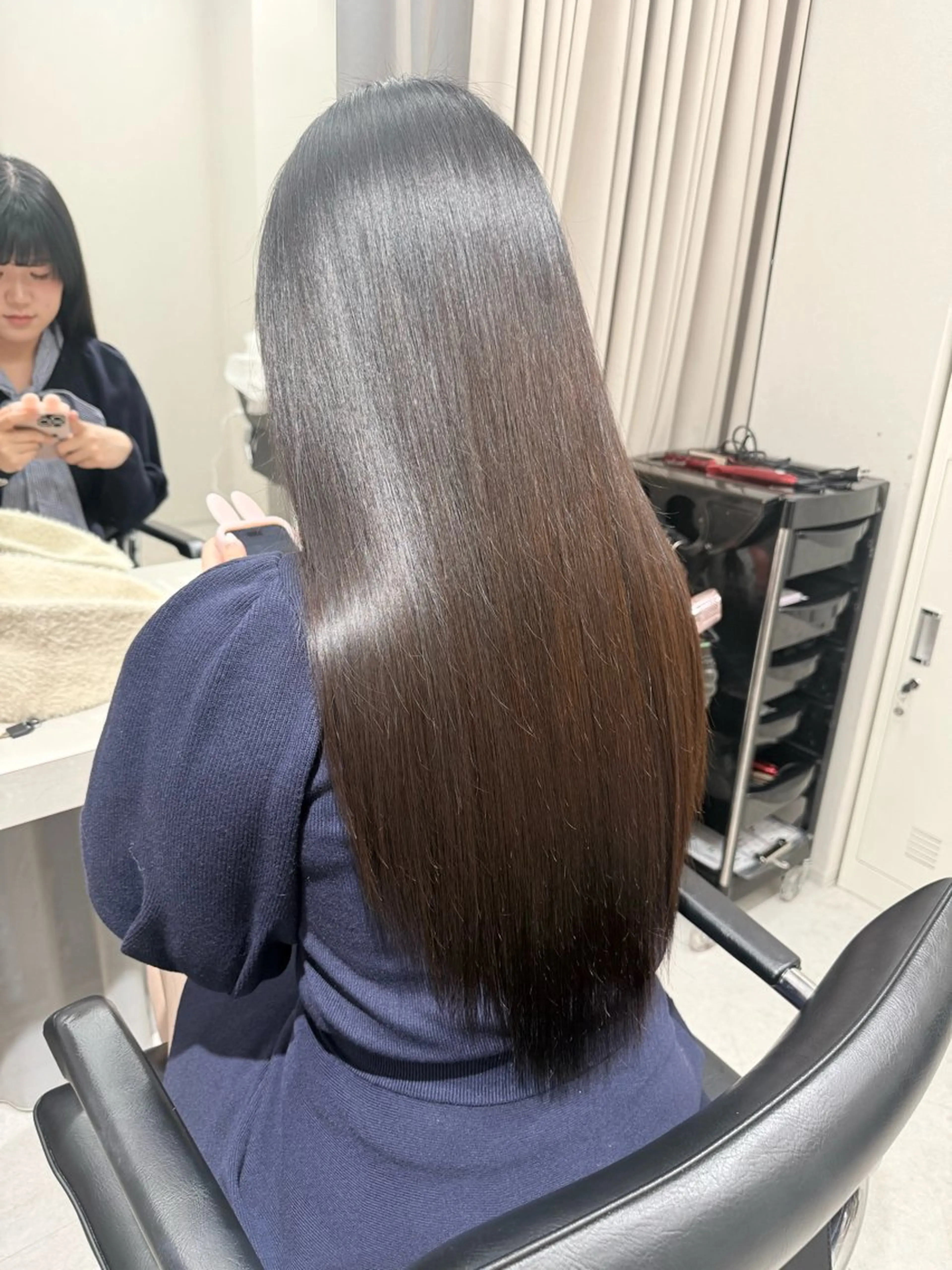 カラー カット ヘアカラー トリートメント haru 髪質改善サロンのヘアスタイル