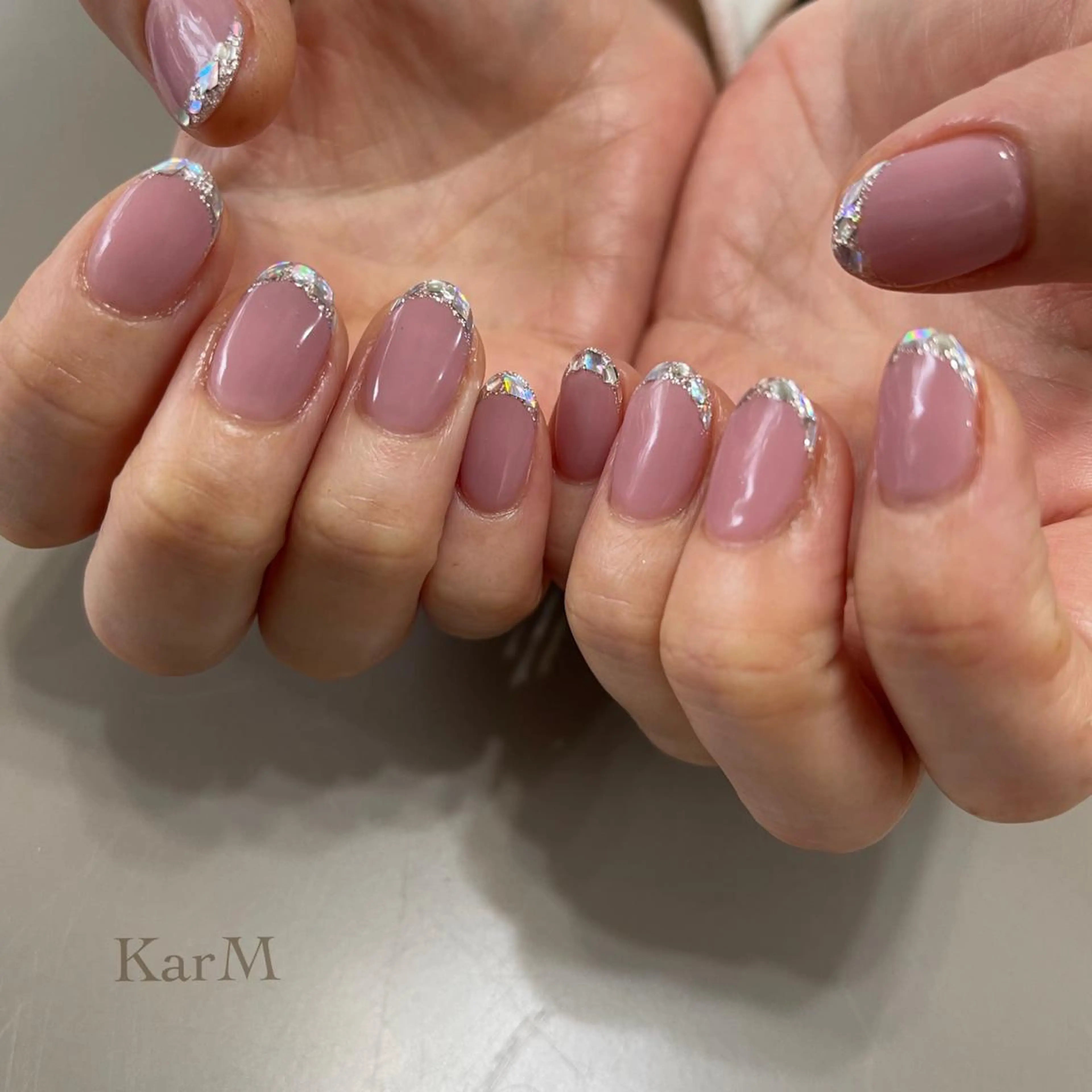 ネイル アートネイル オーロラネイル チークネイル フットネイル フレンチネイル ハンドネイル ogino karinのネイルデザイン