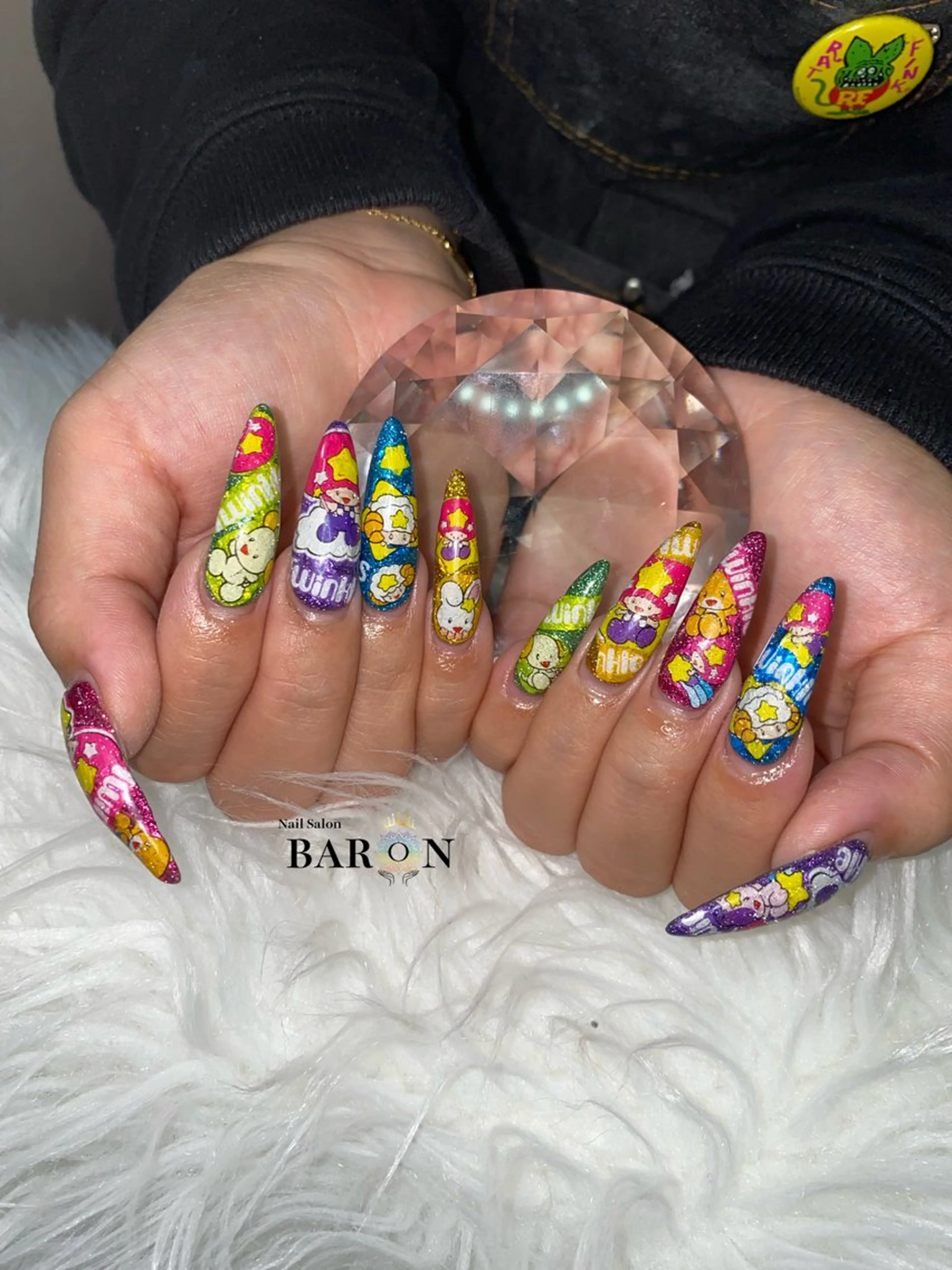 ネイル 持ち込み ハンドネイル BARON shuuraのネイルデザイン