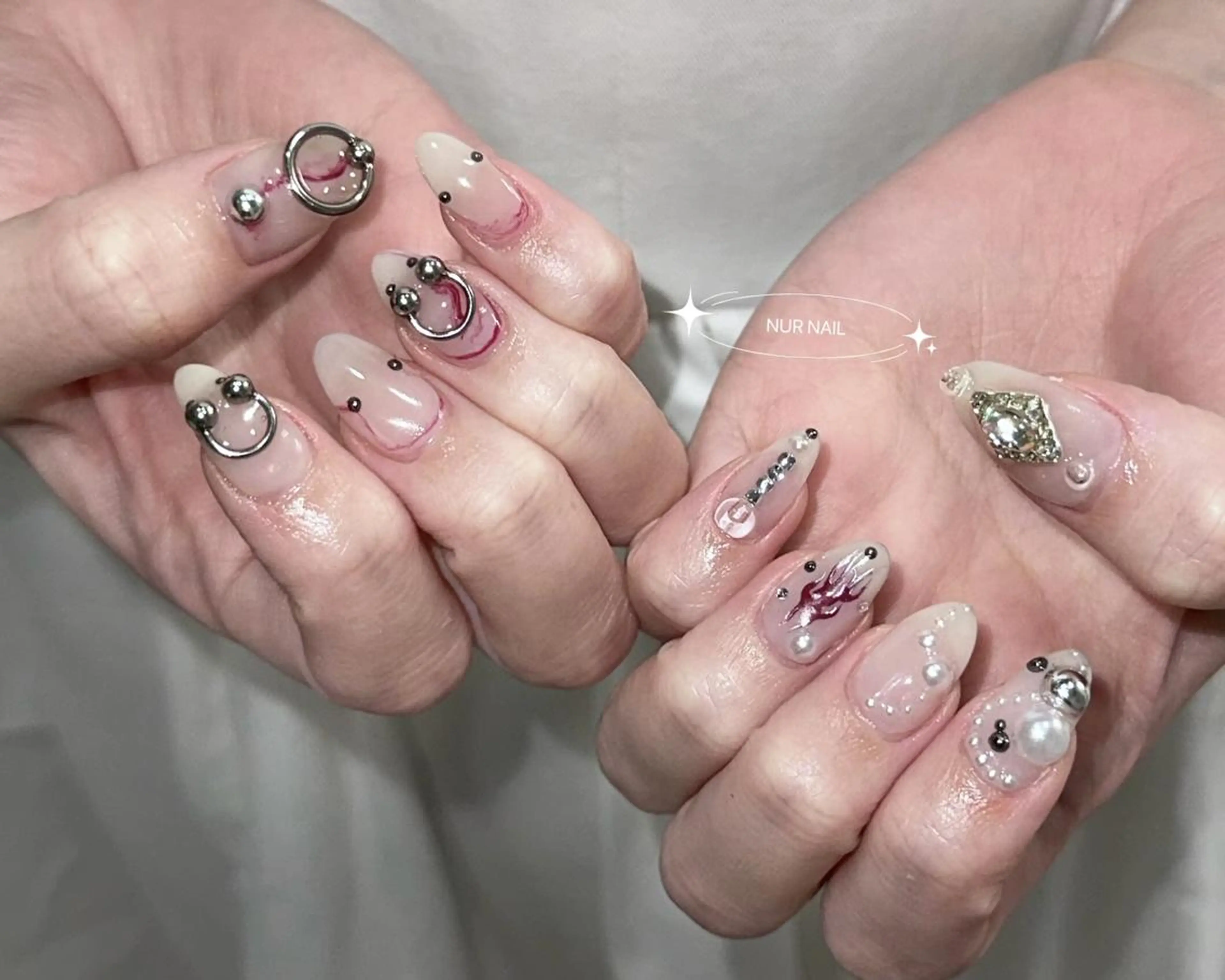 ネイル 🫧NUR NAIL✨のネイルデザイン