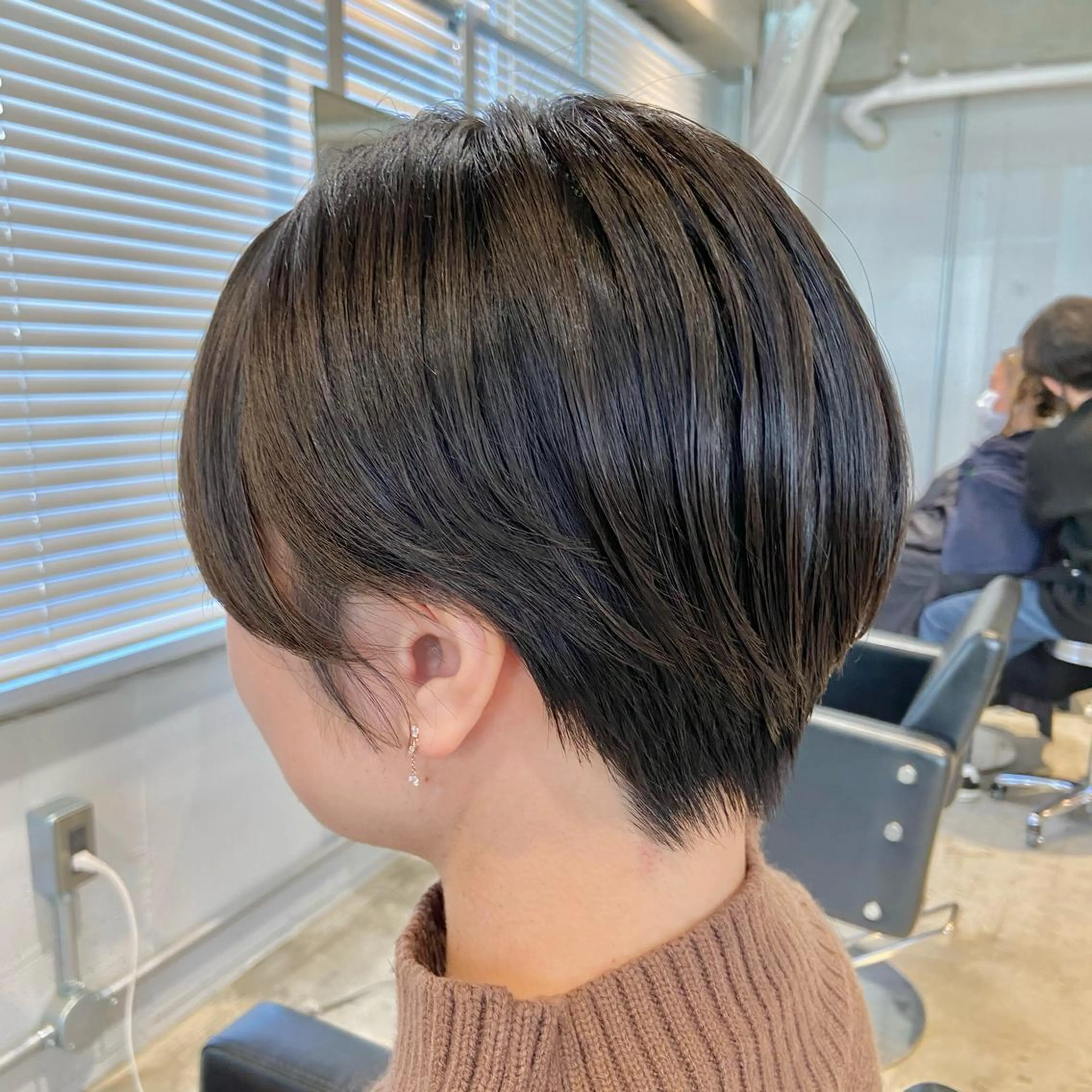 ショート ショートボブ 丸みショート ボブ ショートヘア なかまみさと 🌼極上ヘッドスパのヘアスタイル