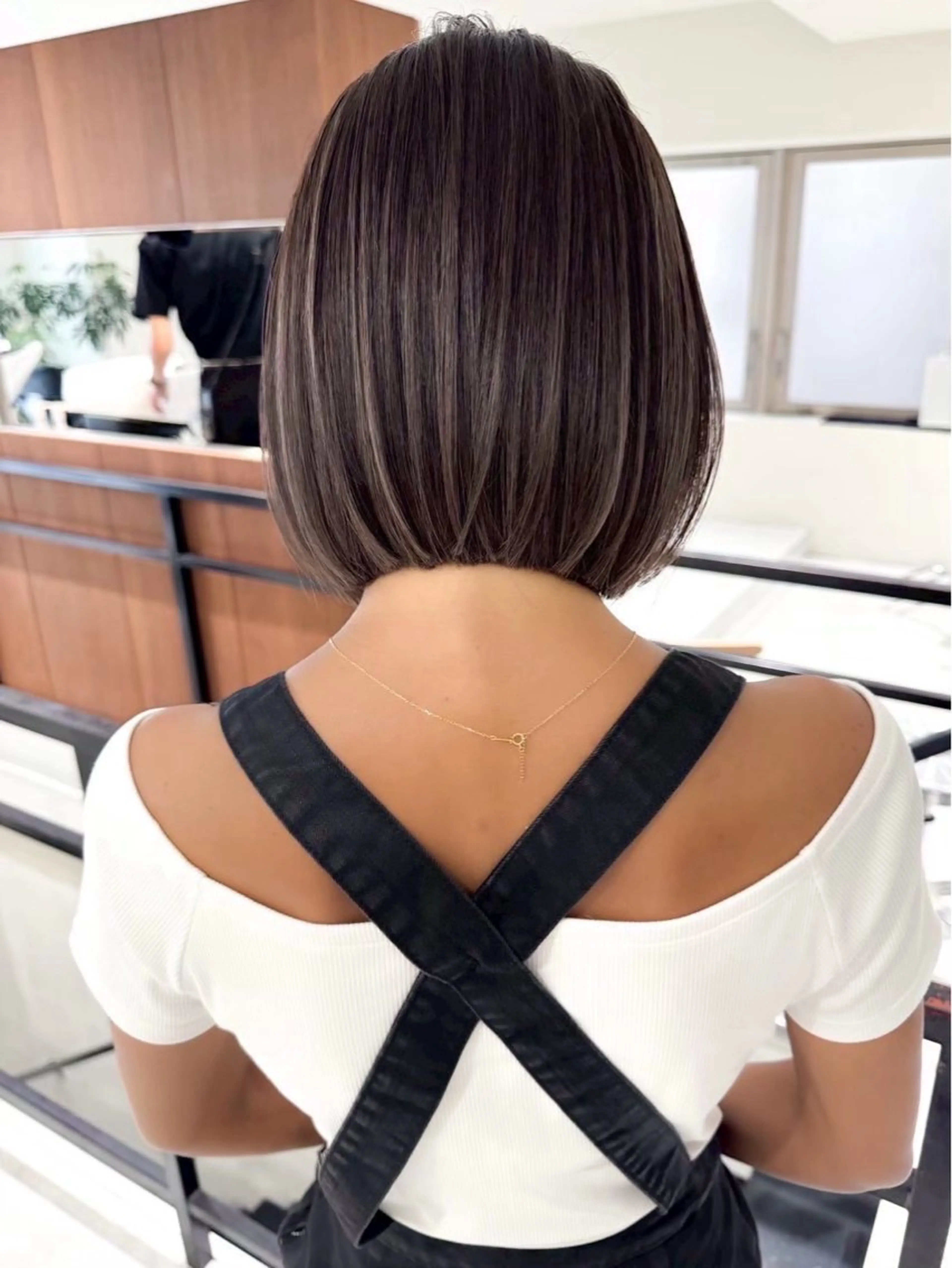 ショート カラー カット ヘアカラー トリートメント Amaretto かなのヘアスタイル