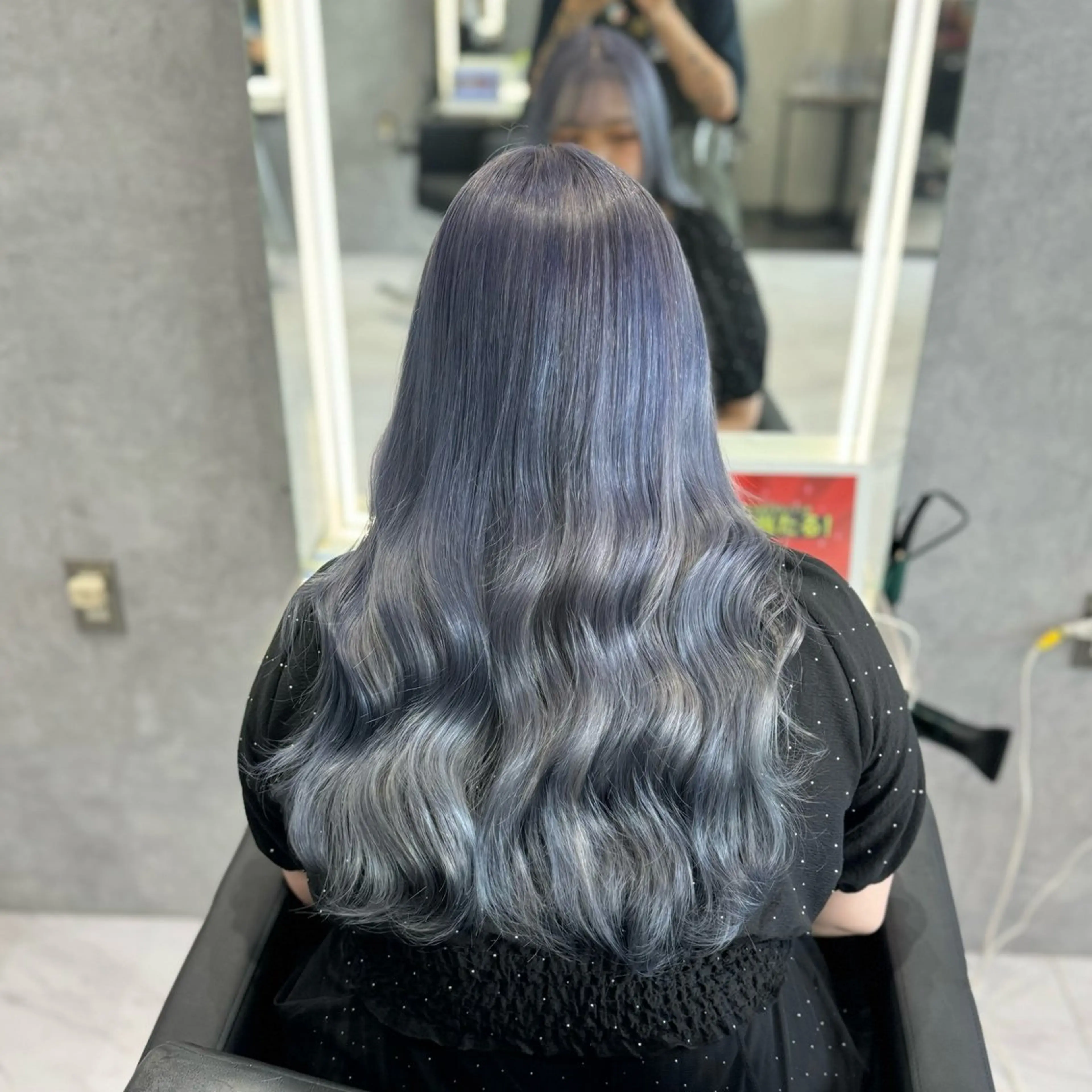 ロング ヘアカラー CS made by SHACHU栄店所属・❤️‍🔥シールエク ＋カラー京❤️‍🔥のヘアスタイル