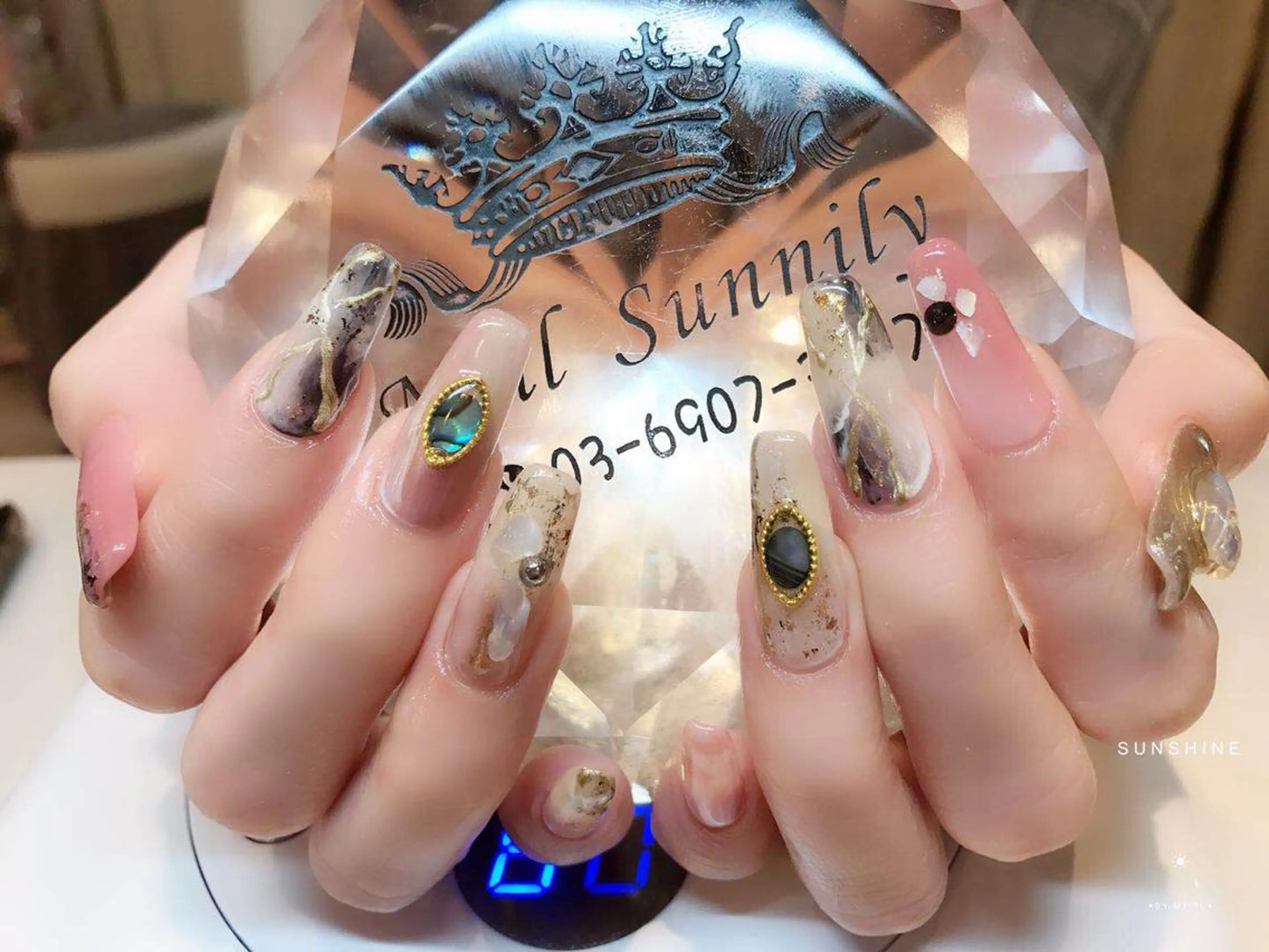 ネイル 長さだし専門店 M2　rikaのネイルデザイン