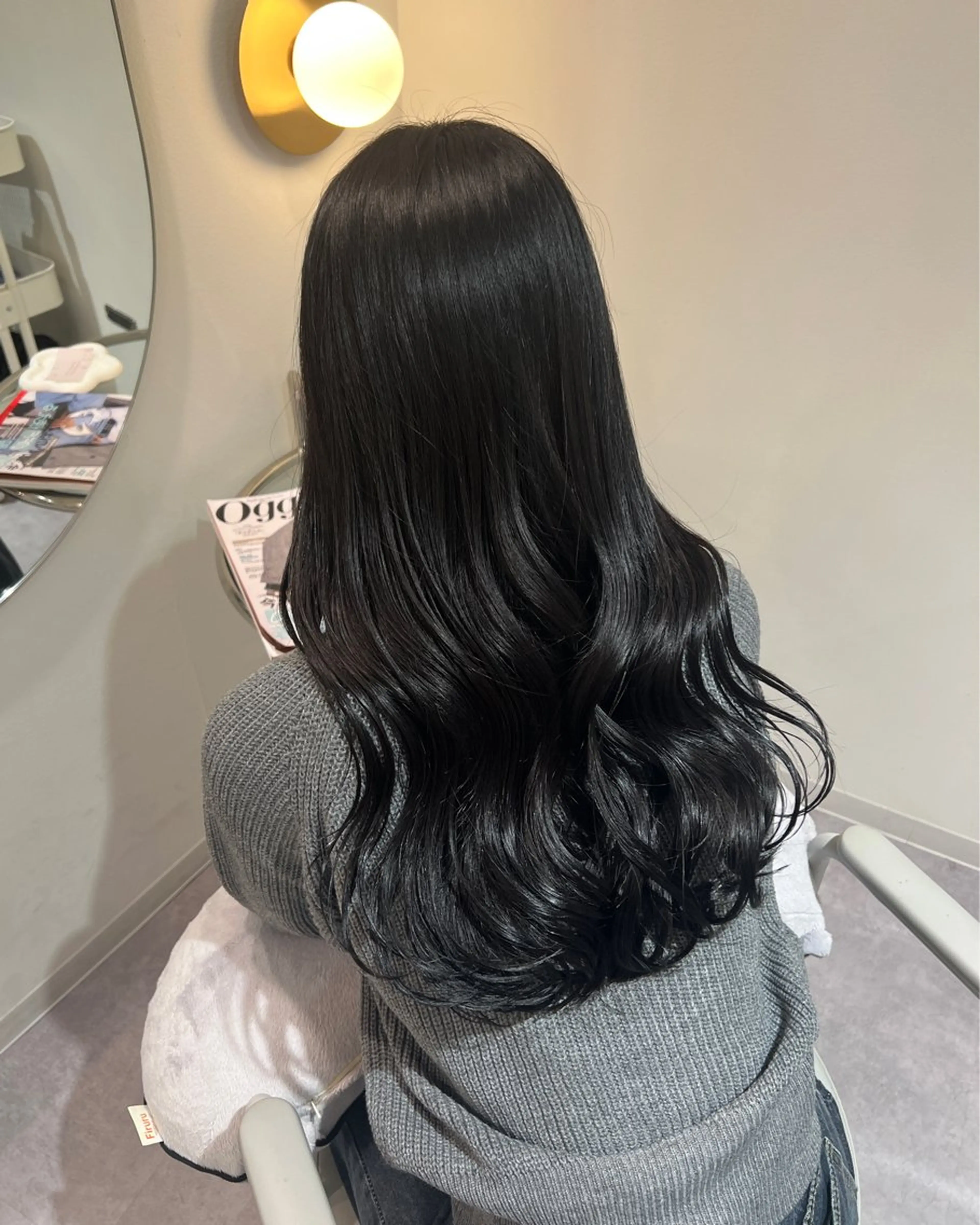 ロング ヘアカラー トリートメント 美髪✨艶髪✨髪質改善 カラー特化🌙鈴屋和のヘアスタイル