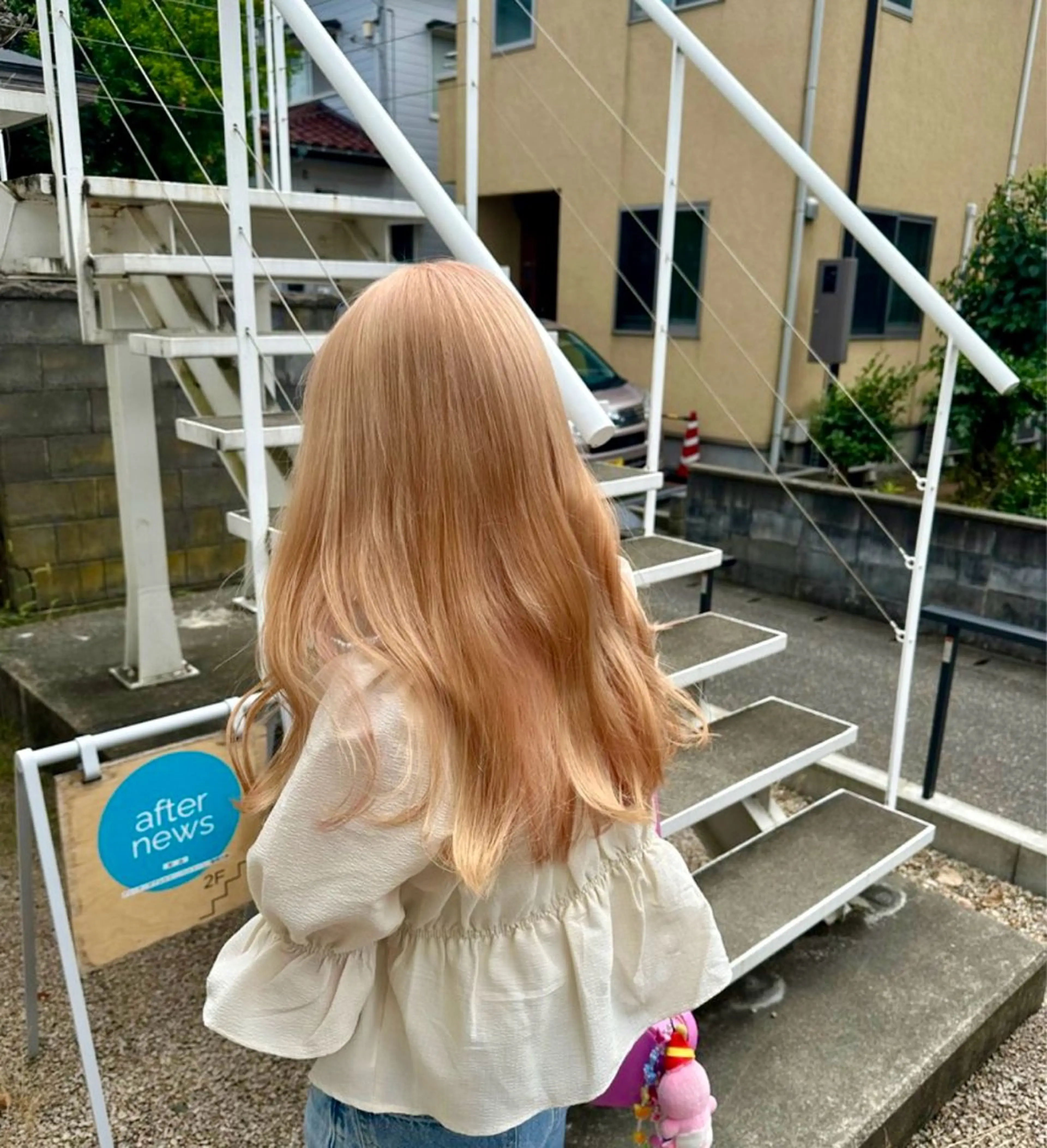 【学割U24】🪽ブリーチダメージ激減⁉︎  ケアブリーチ込みダブルカラー✨"ミニモ学割"の写真