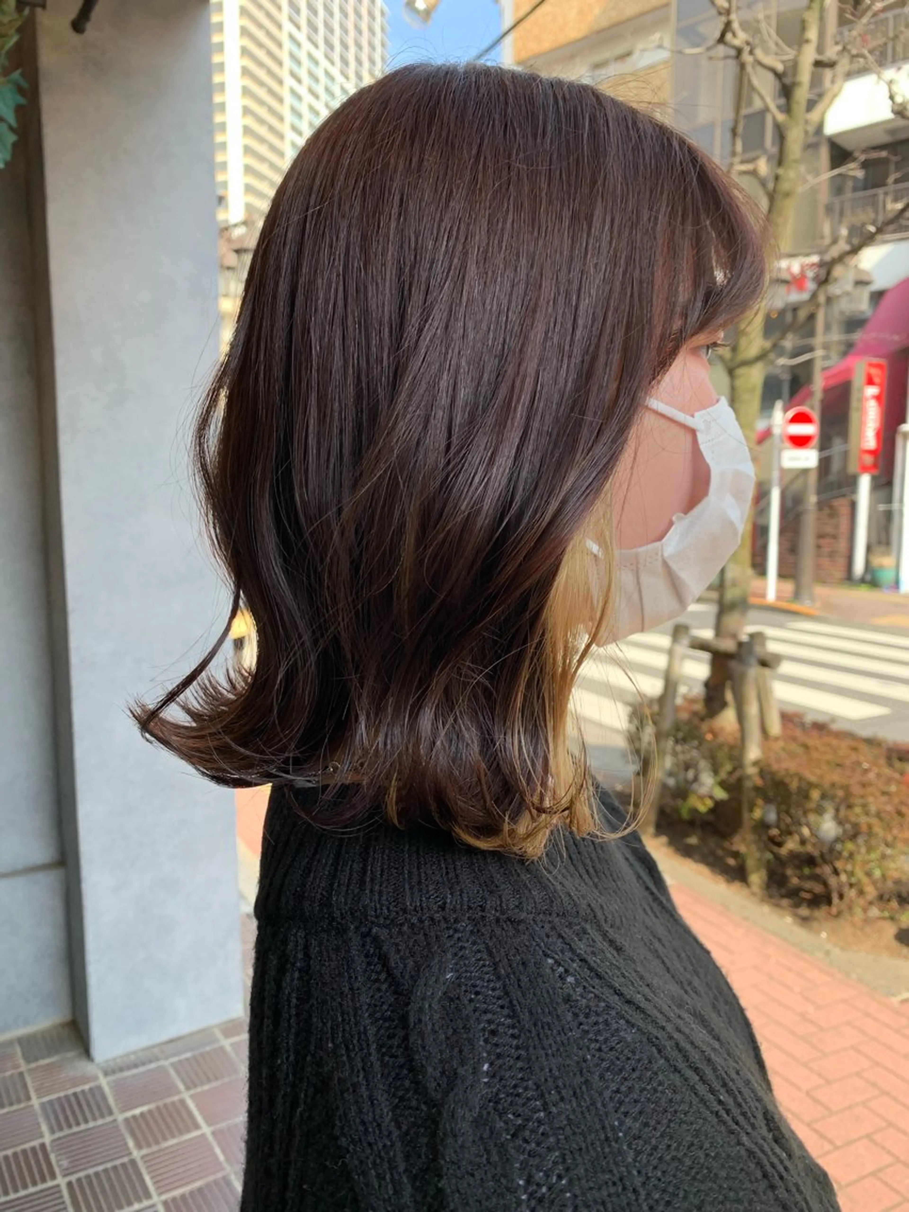 セミロング 頭浸浴×似合わせ HolyGrailのヘアスタイル