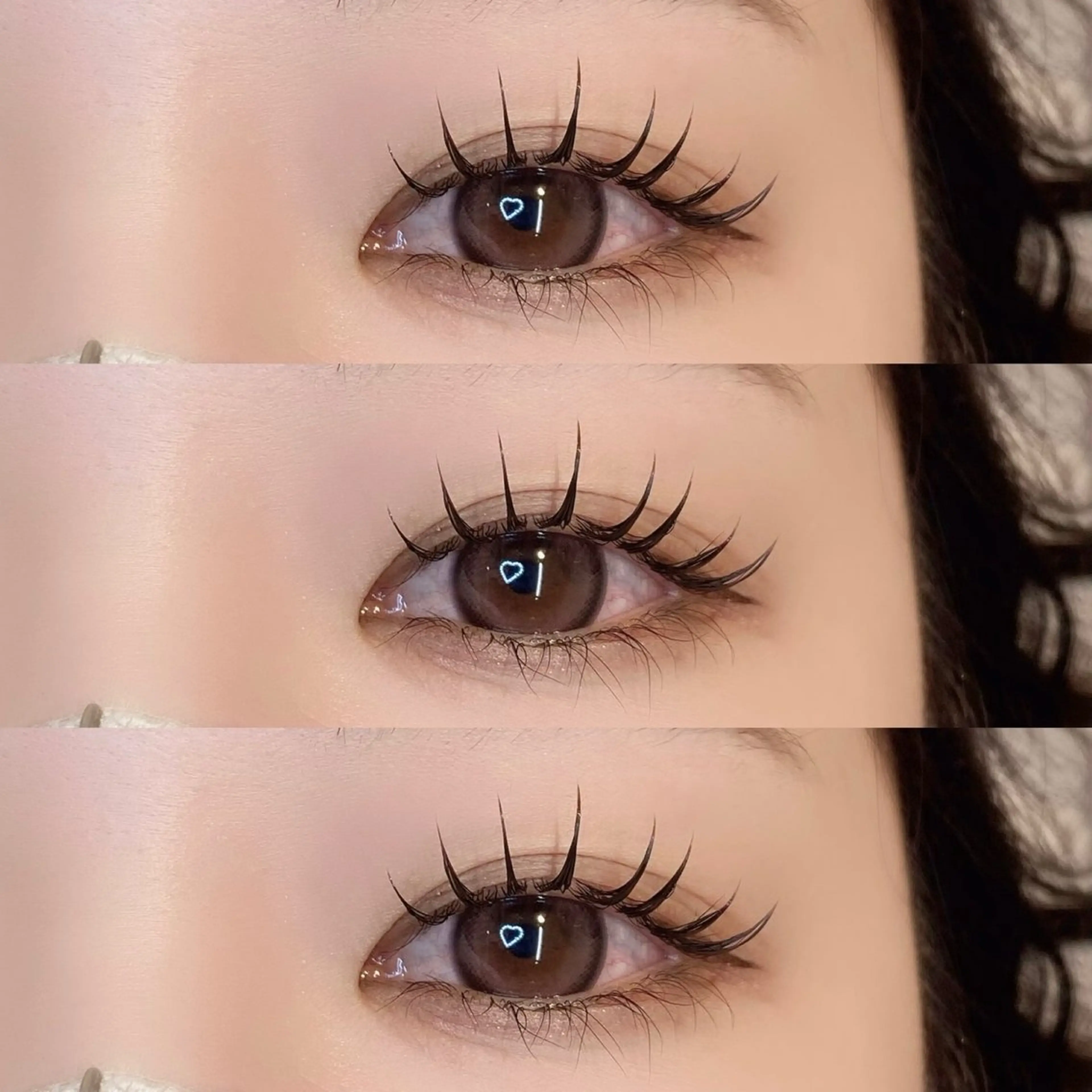 💖LEDまつげエクステ100本💖コーティング付き💎+¥1100でフラットラッシュにご変更可能🙆🏼♀️の写真