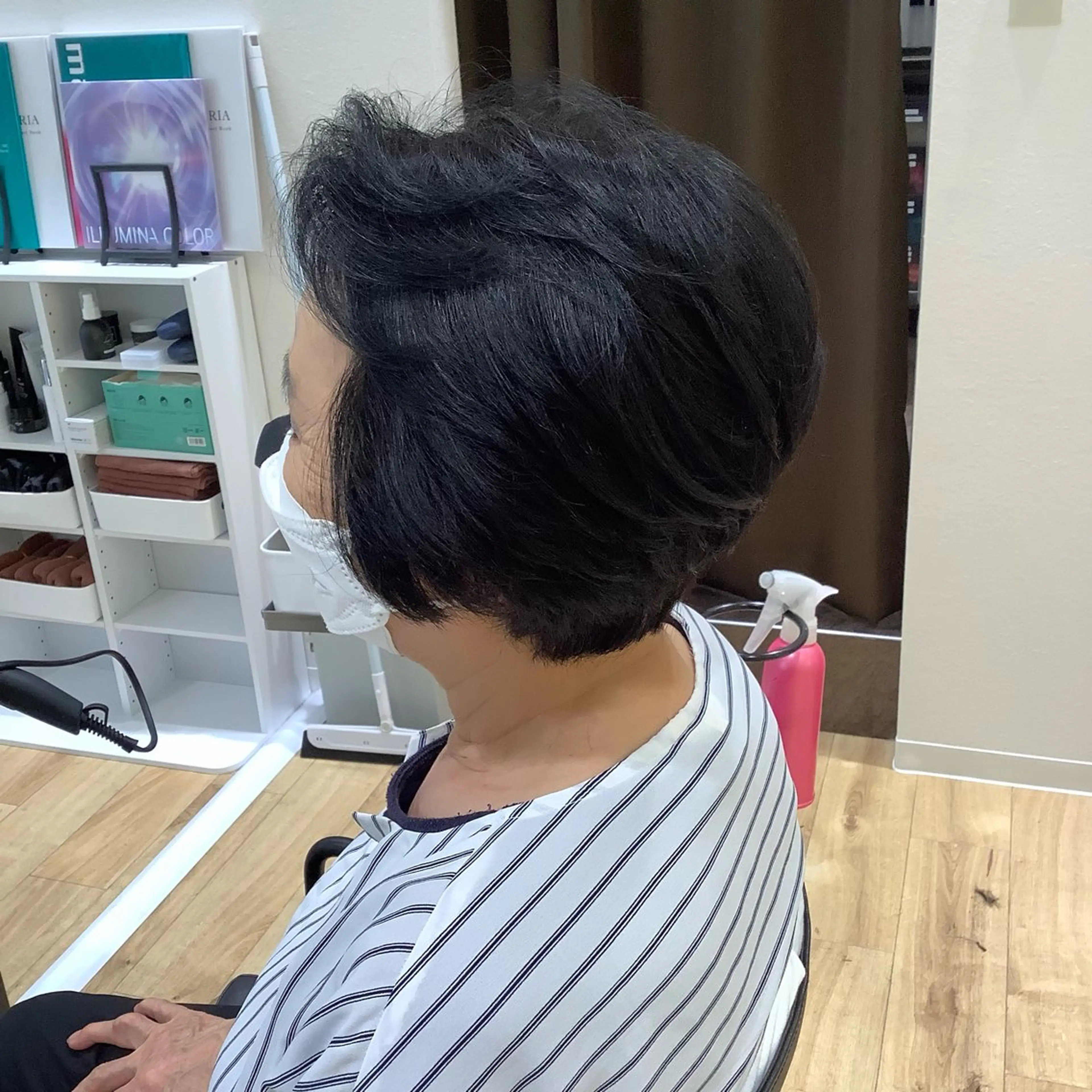 ショート カラー パーマ カット ヘアカラー エイジングケア特化 美容師✂️山崎竜二のヘアスタイル