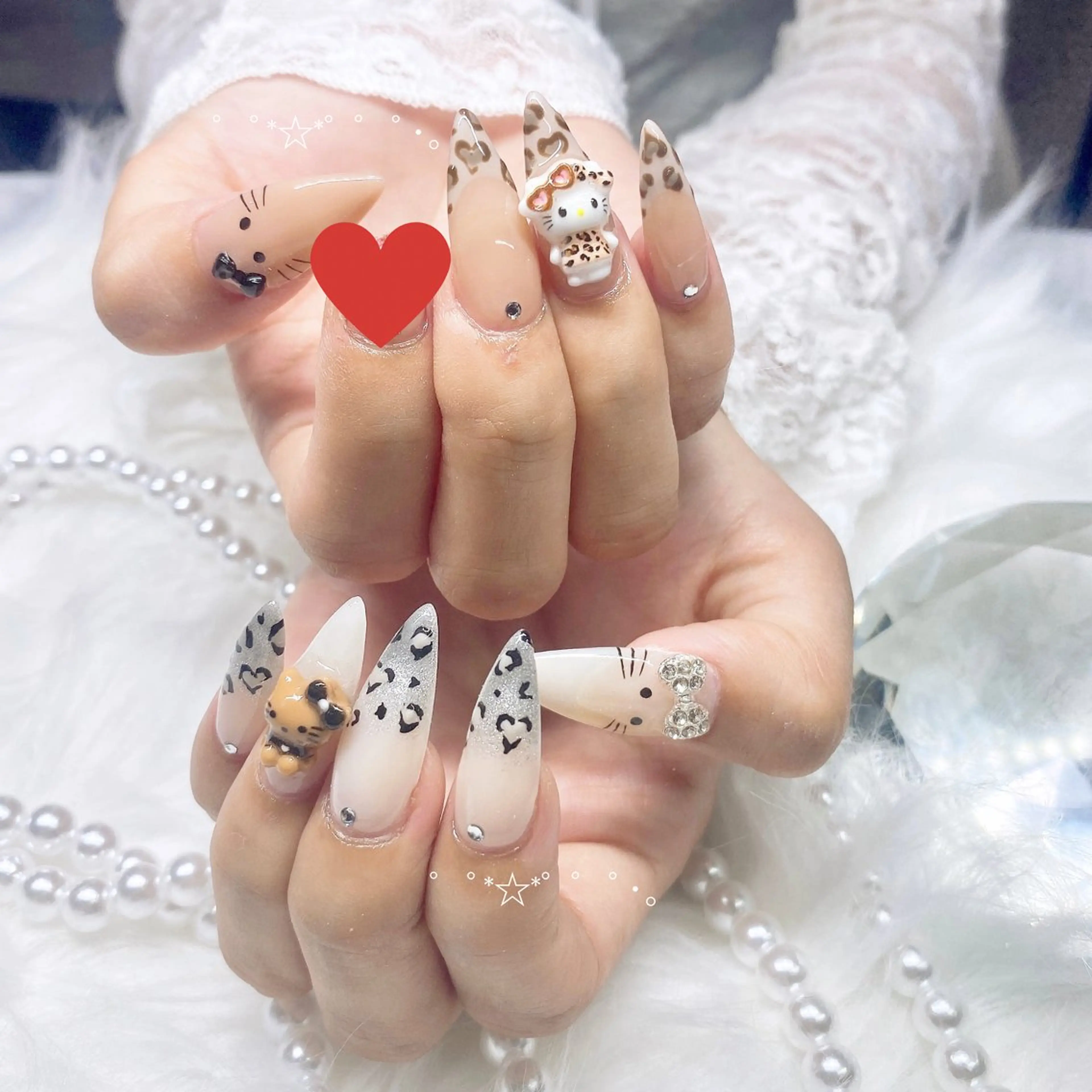 ネイル ハンドネイル Vesper所属・ayaka ギャルネイル🎀のネイルデザイン