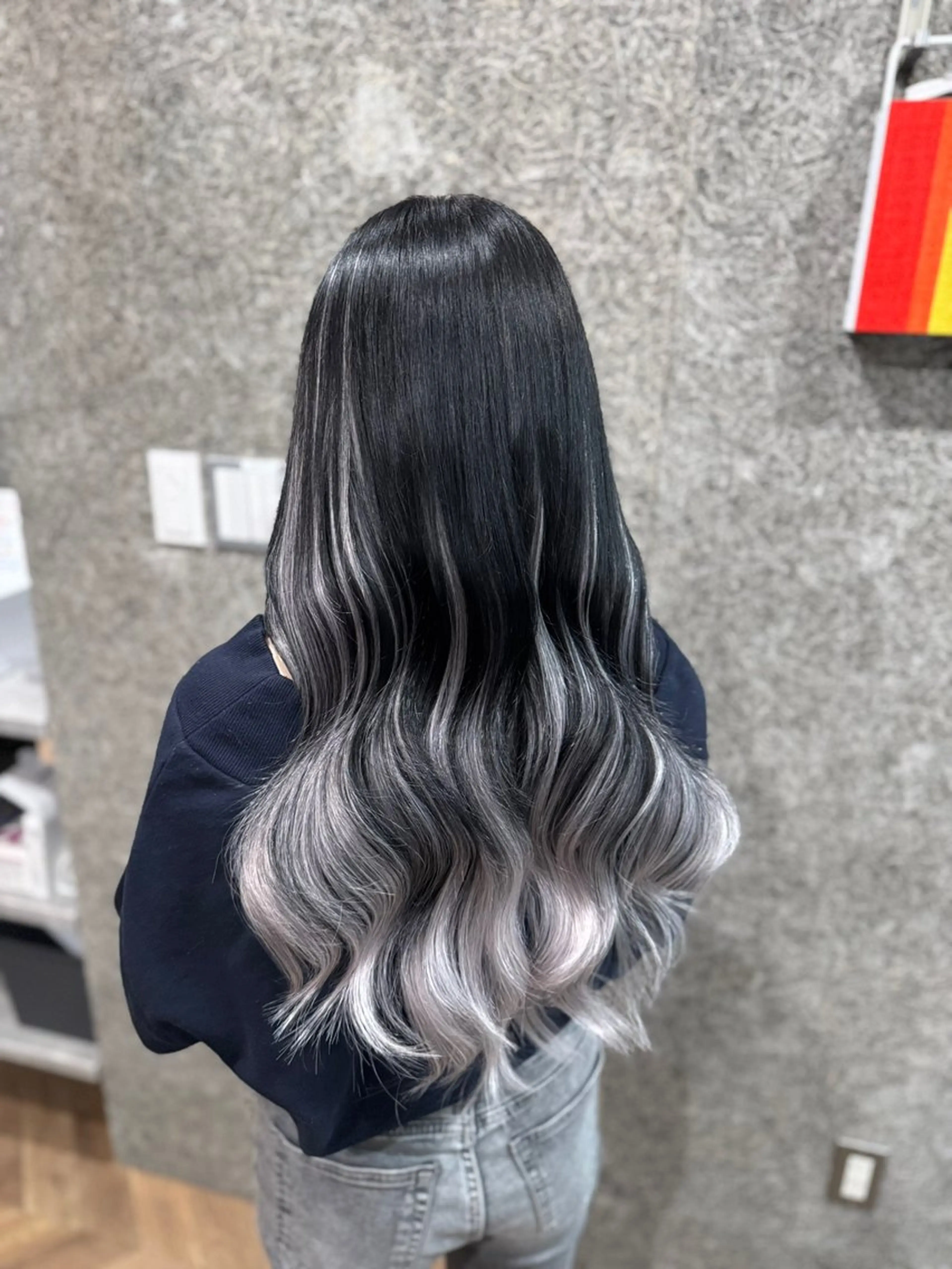 ロング エクステ レイヤーカット エクステ 🦋 misaki🦋のヘアスタイル