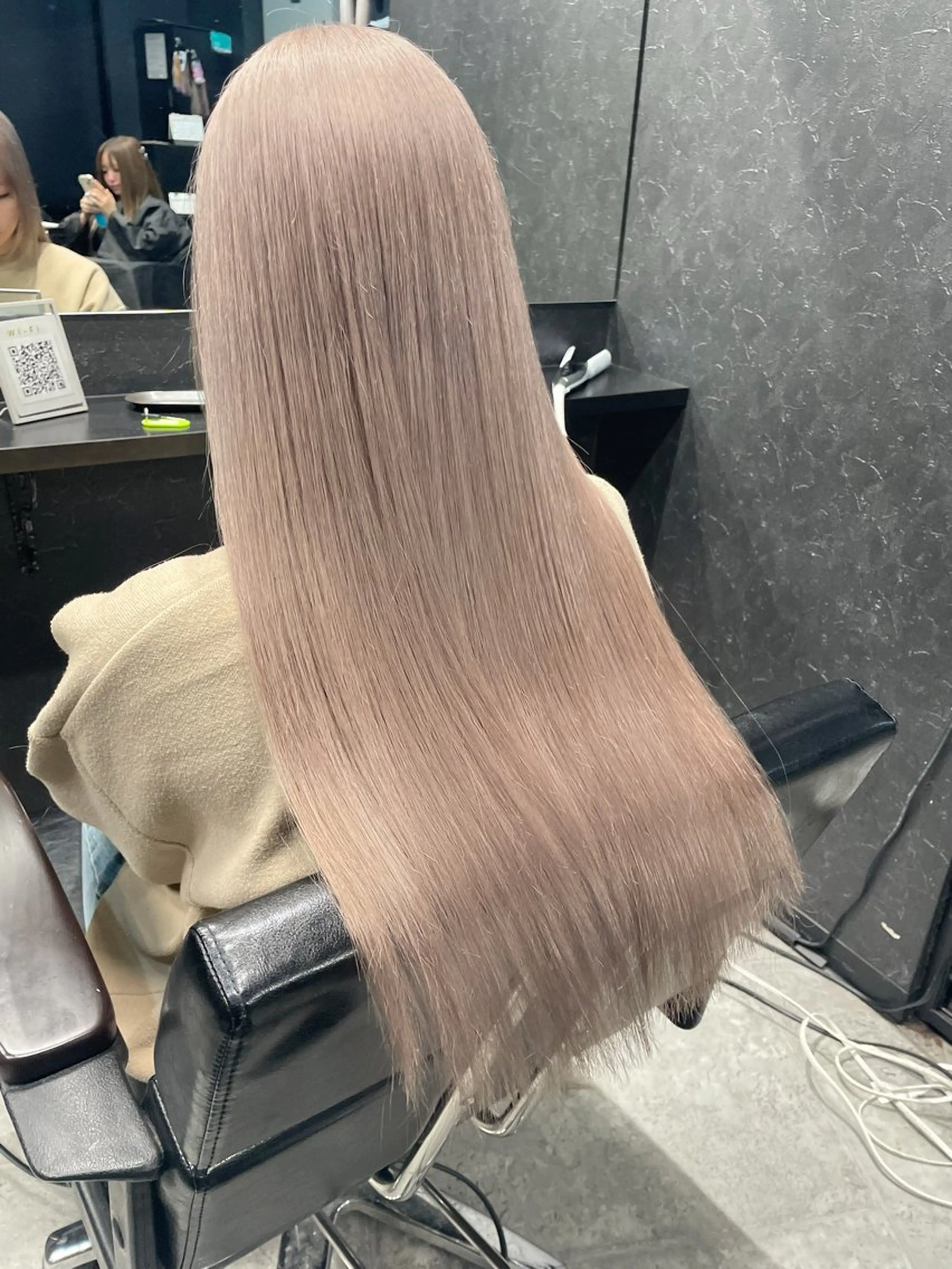 ロング ヘアカラー トリートメント ハイトーン🫧/エク HANSON🌙のヘアスタイル