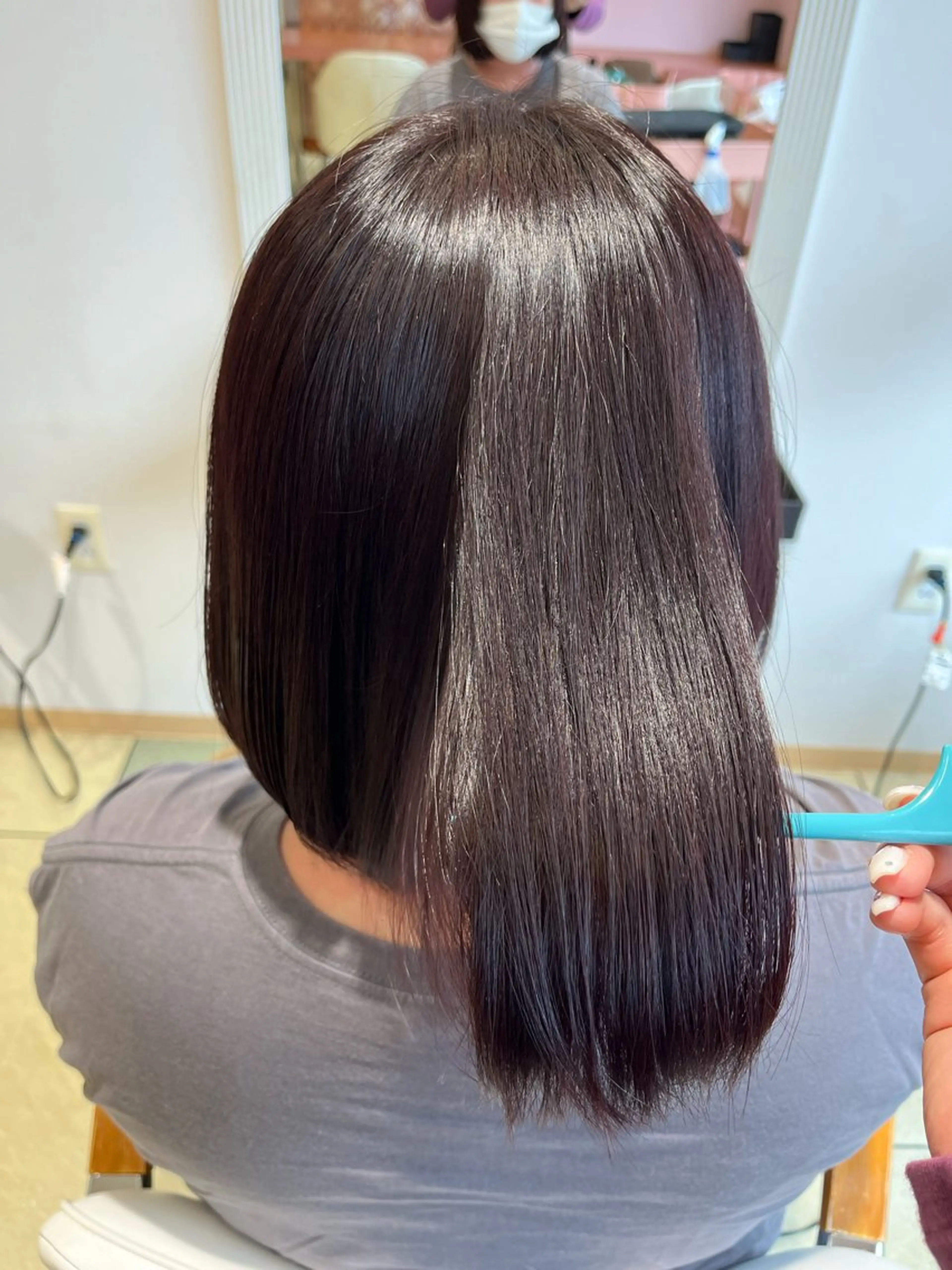 ミディアム ボヌールソレイユ所属・☁️彦坂唯有/ 透明感カラー☁️のヘアスタイル