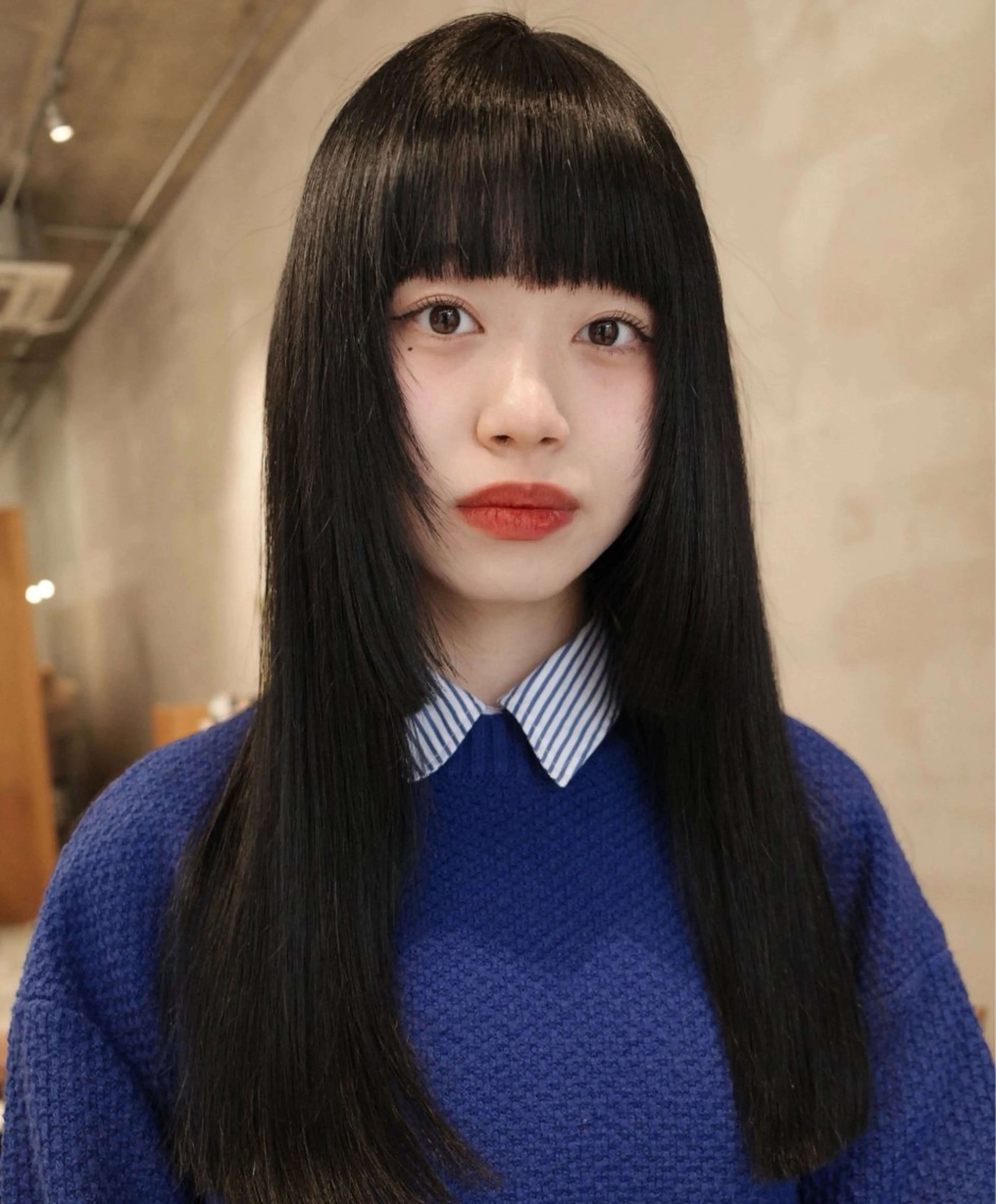 ロング 柔らかいオリーブ🍃 カラーNatsumiのヘアスタイル