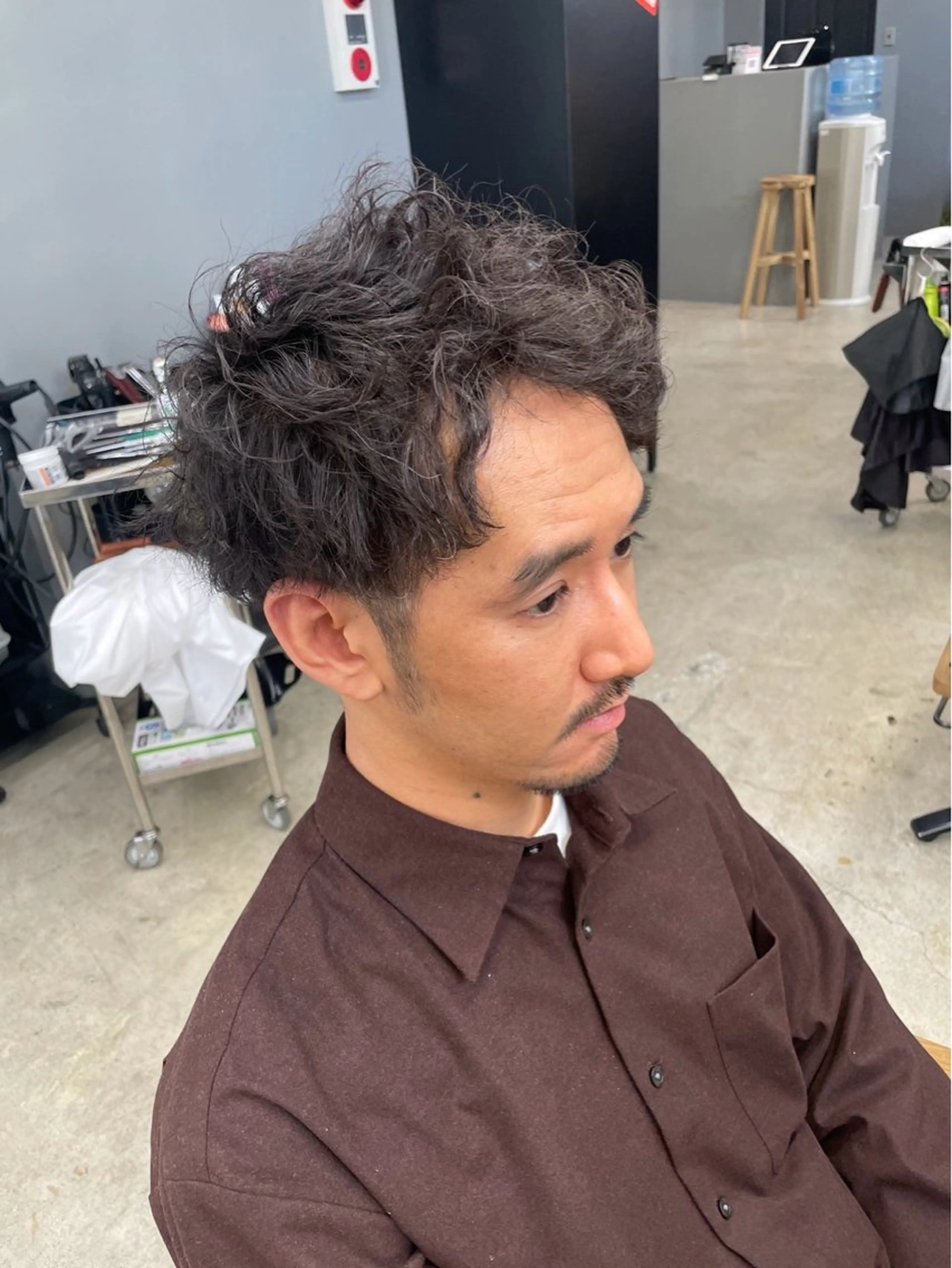 ショート パーマ メンズ メンズ専門サロン wokeのヘアスタイル