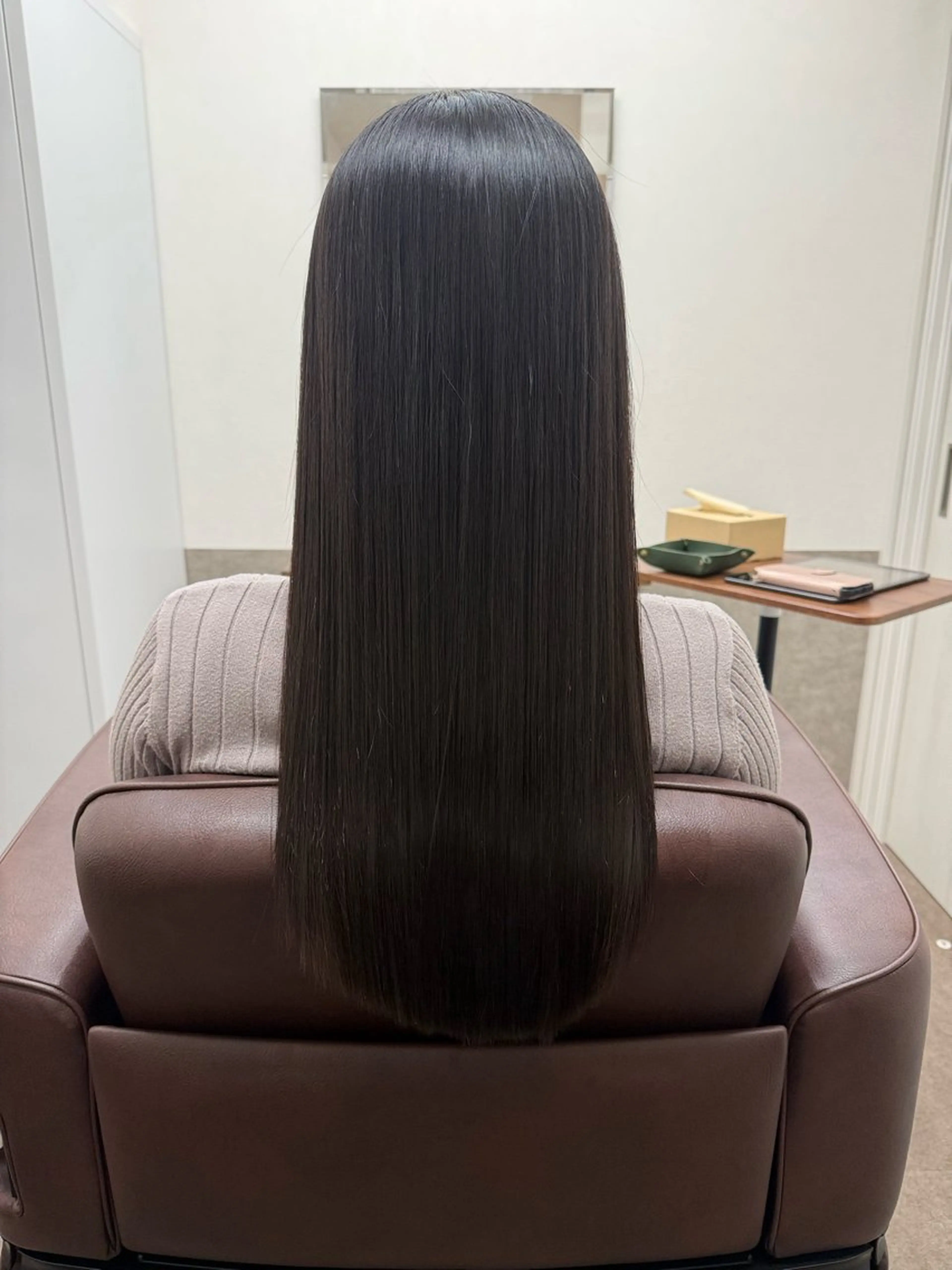 ロング カット トリートメント 髪質改善🪽半個室 サロン新宿3丁目のヘアスタイル