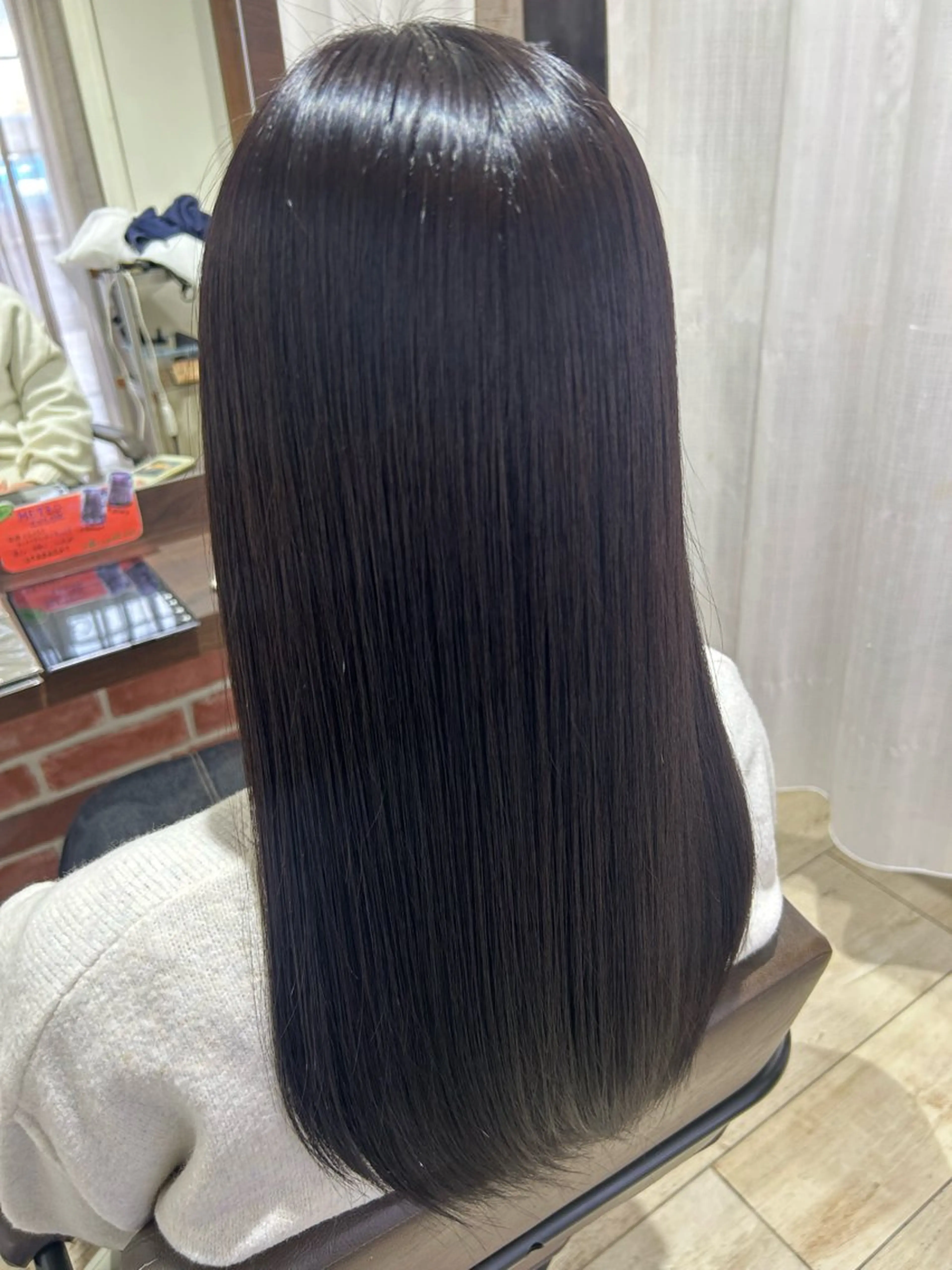 ロング カラー 森 麻衣葉のヘアスタイル