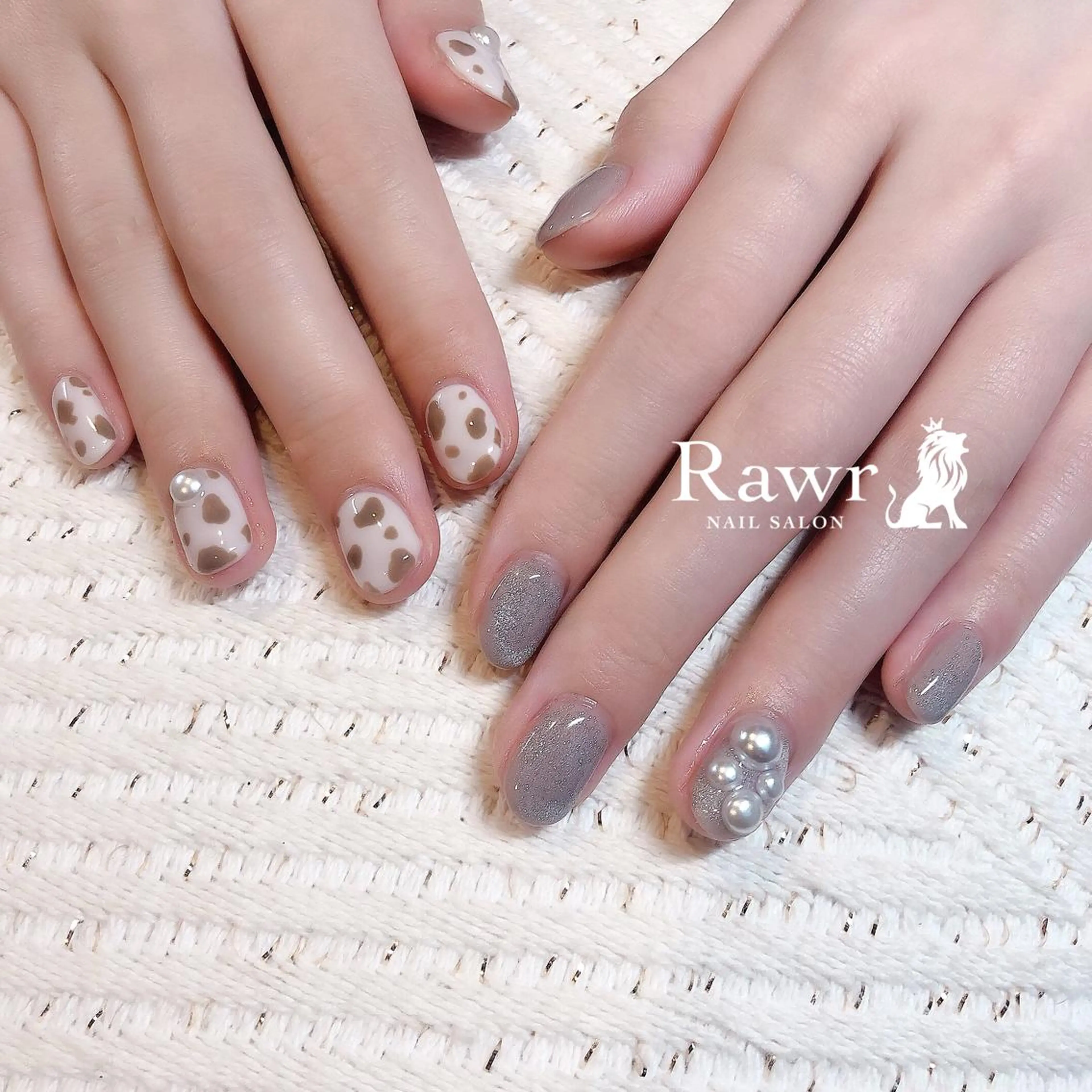 ネイル ハンドネイル Rawr / saoriのネイルデザイン