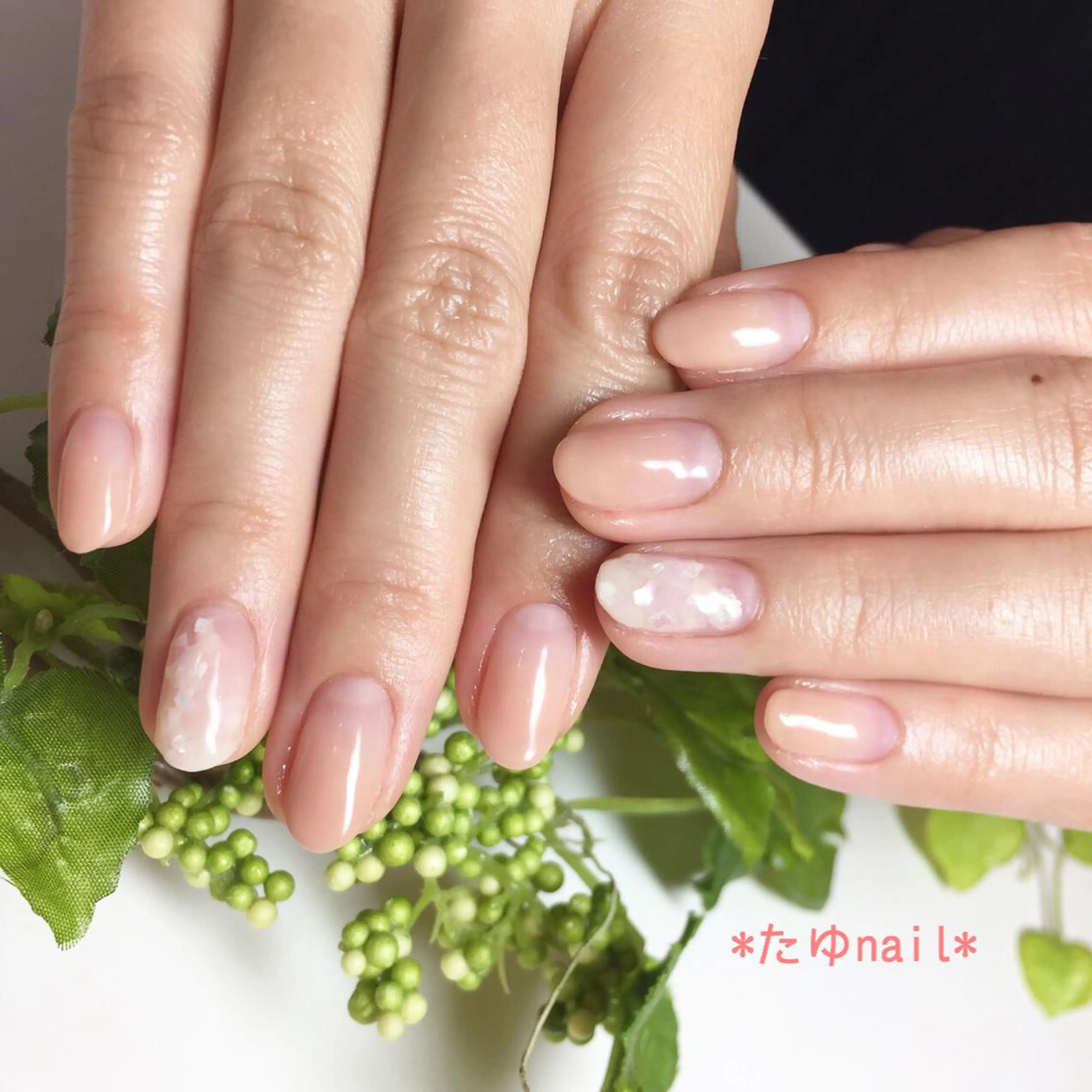ネイル ハンドネイル ネイルサロン・ネイルスクール　たゆnail所属・ネイルサロン 【たゆnail】のネイルデザイン