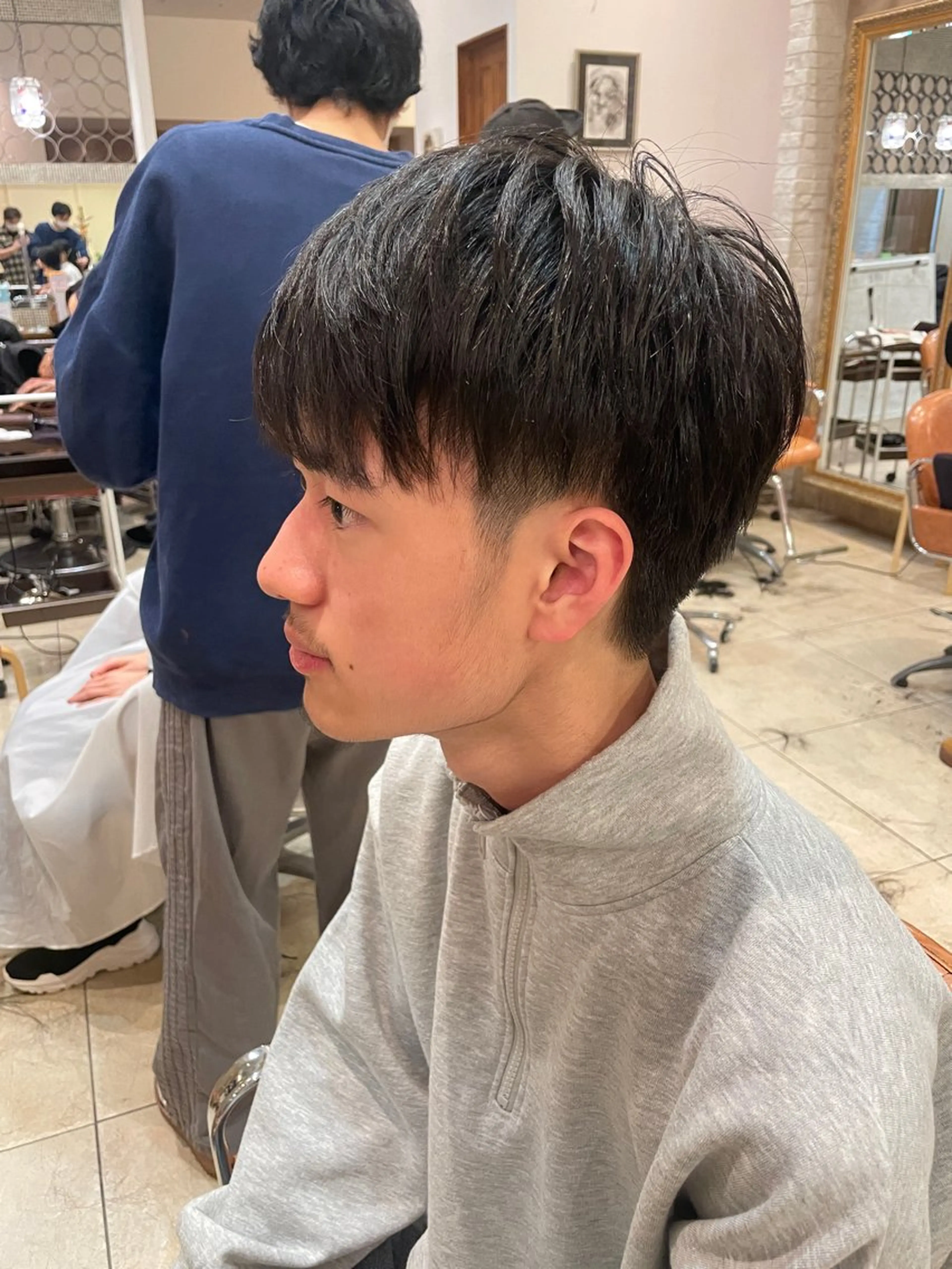 メンズ 田中 秋水のヘアスタイル