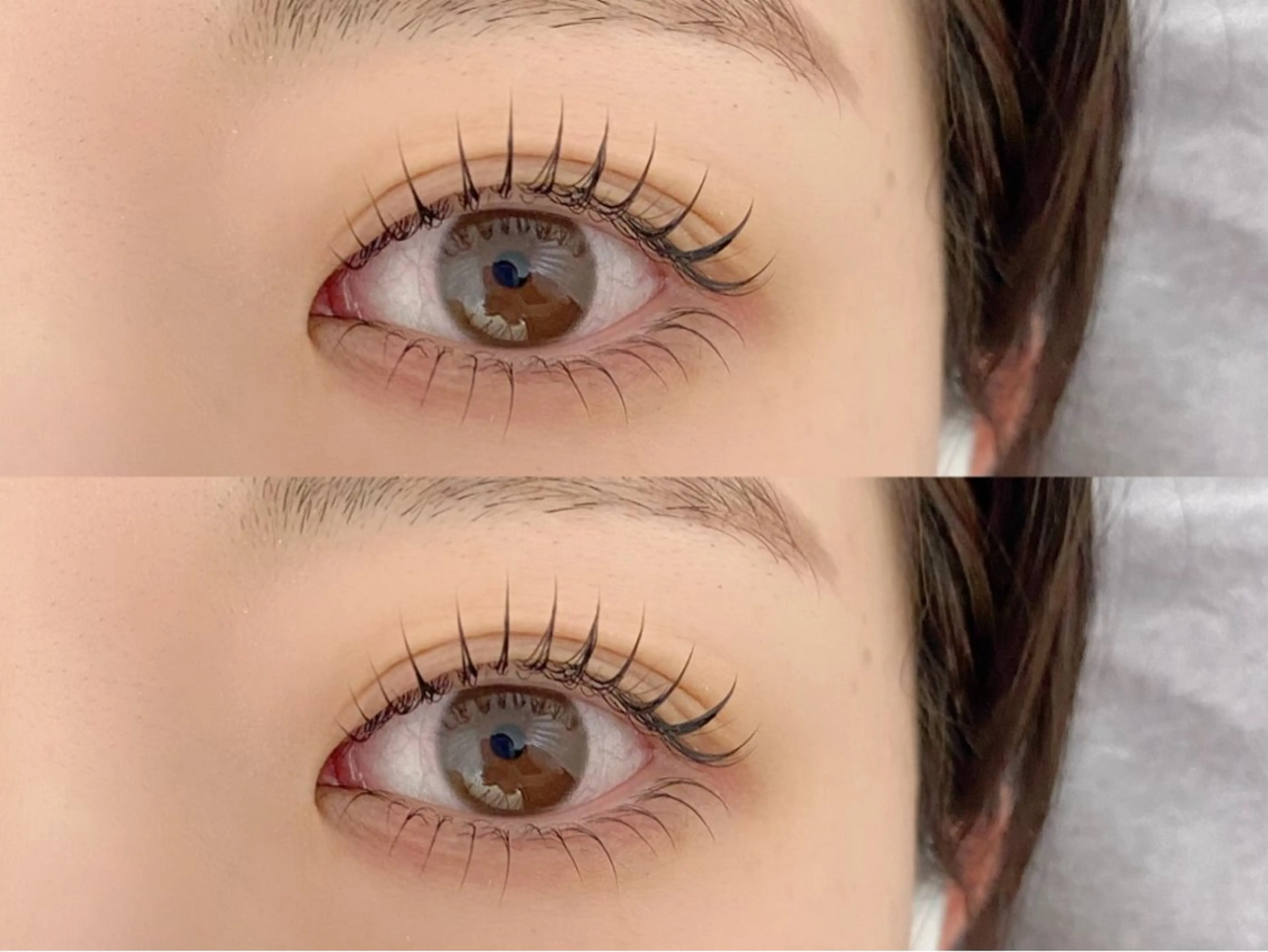 《学割》上下ラッシュリフト（パリジェンヌ可◎束感コーティング仕上げ込み）　下まつげのマスカラが塗りにくい方にオススメ！の写真