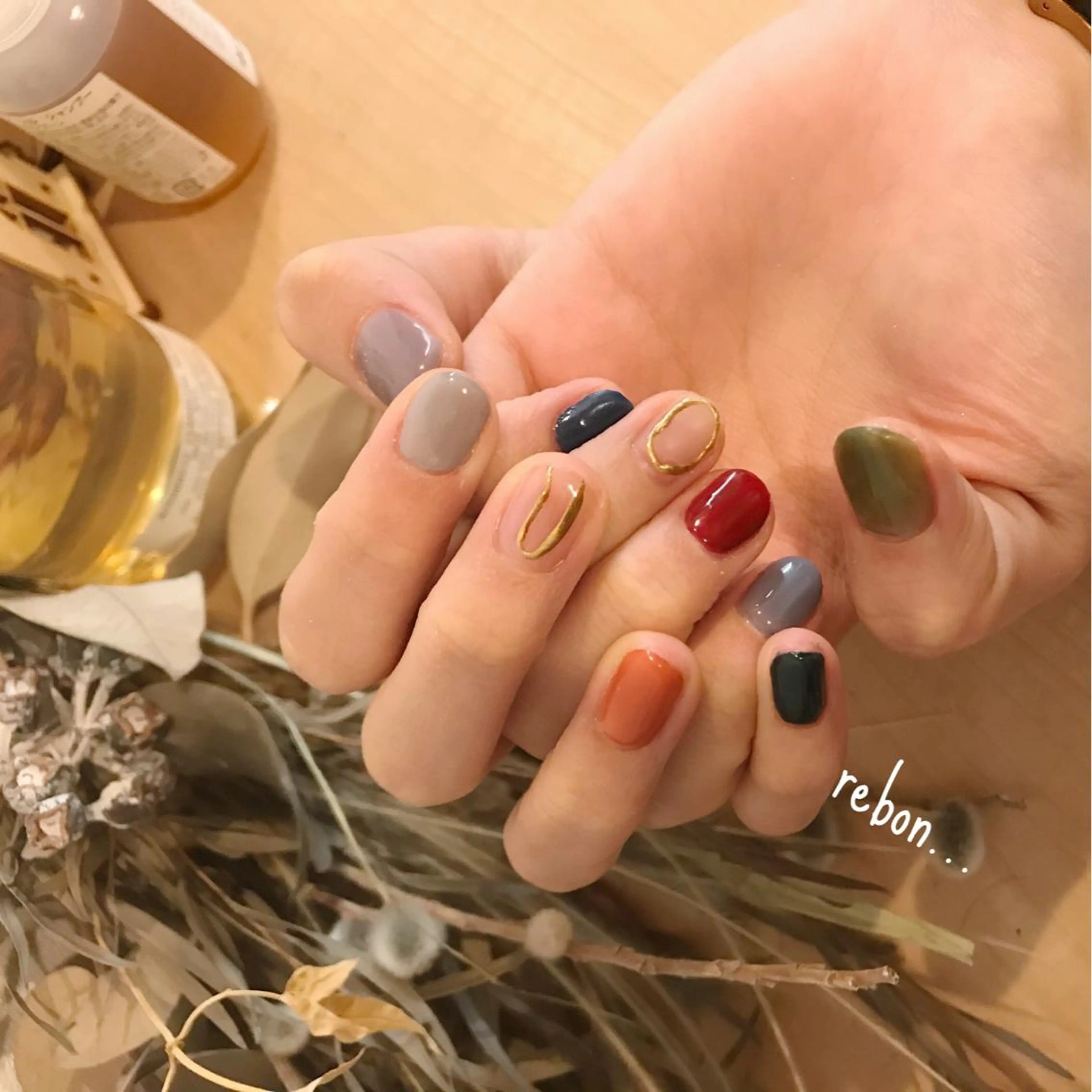 ネイル rebon＊ natsukiのネイルデザイン