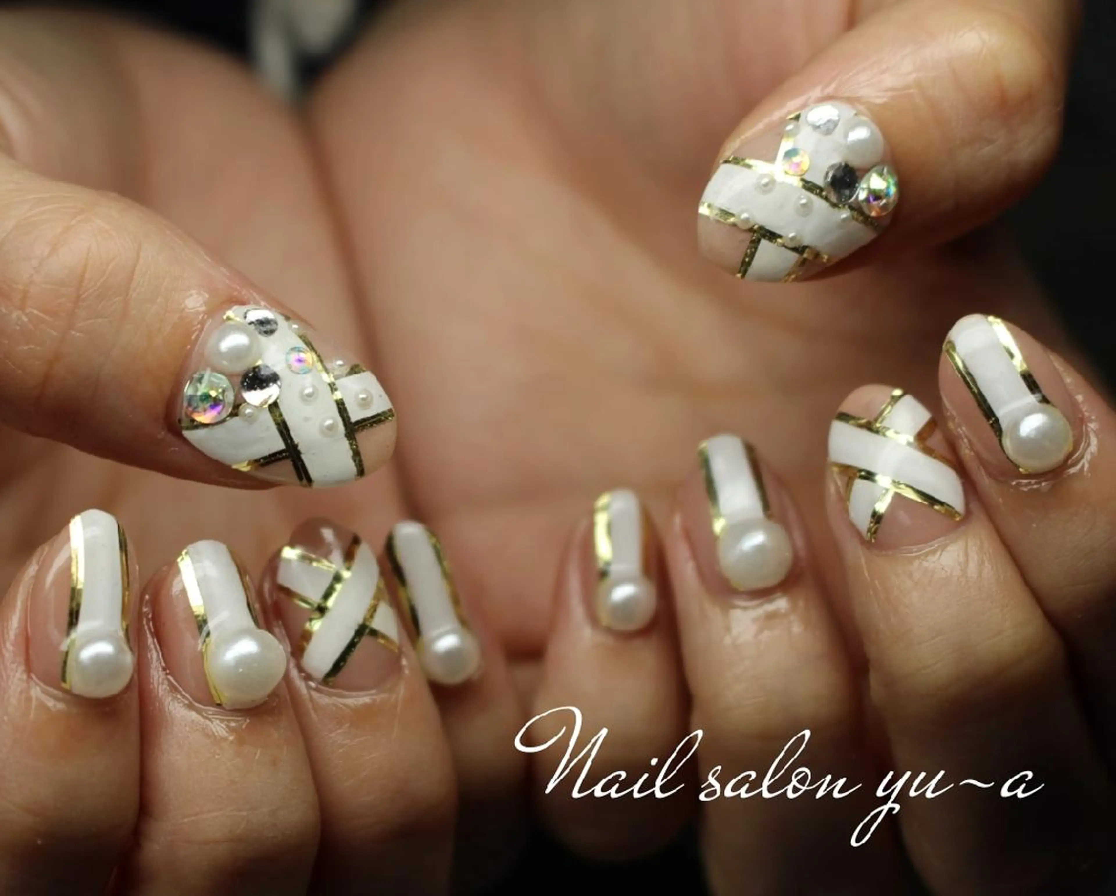 ネイル ネイル＆ホワイトニング   Yu-a所属・yu-a  スカルプ ネイルakiのネイルデザイン