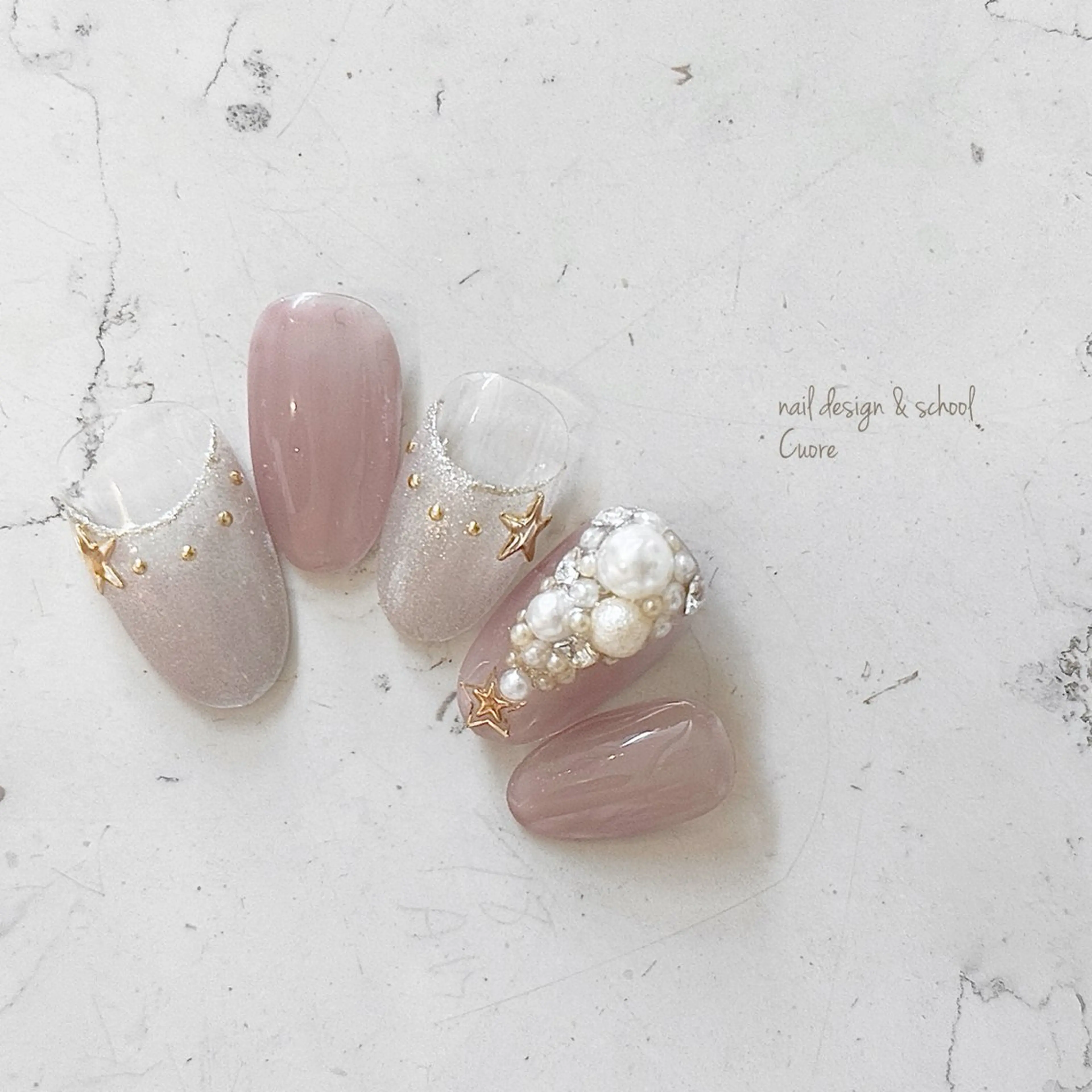 ネイル ハンドネイル ハンドケア Cuore谷岡紗妃/ 宮崎台のネイルデザイン