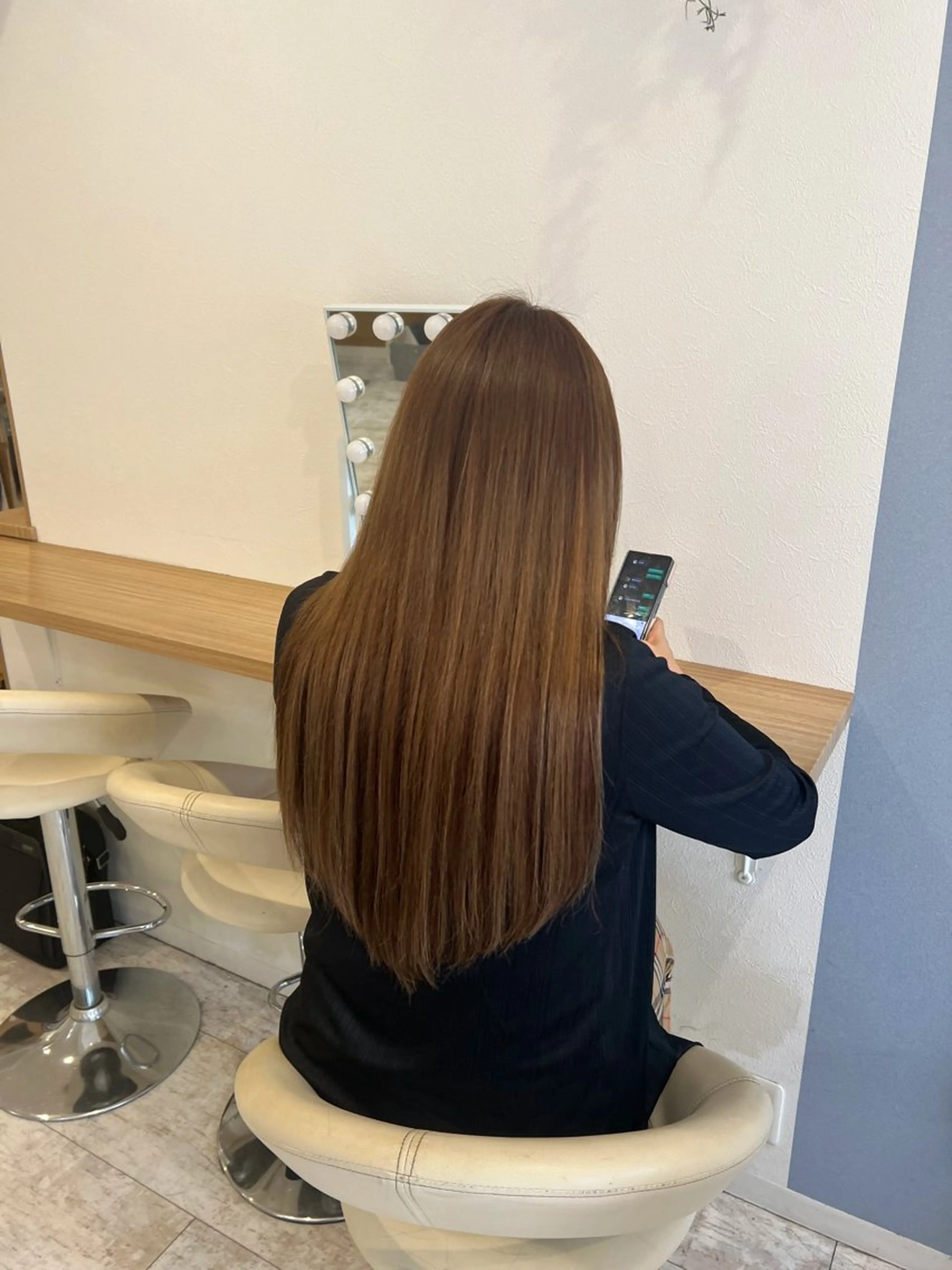 ロング 島木 琉矢のヘアスタイル