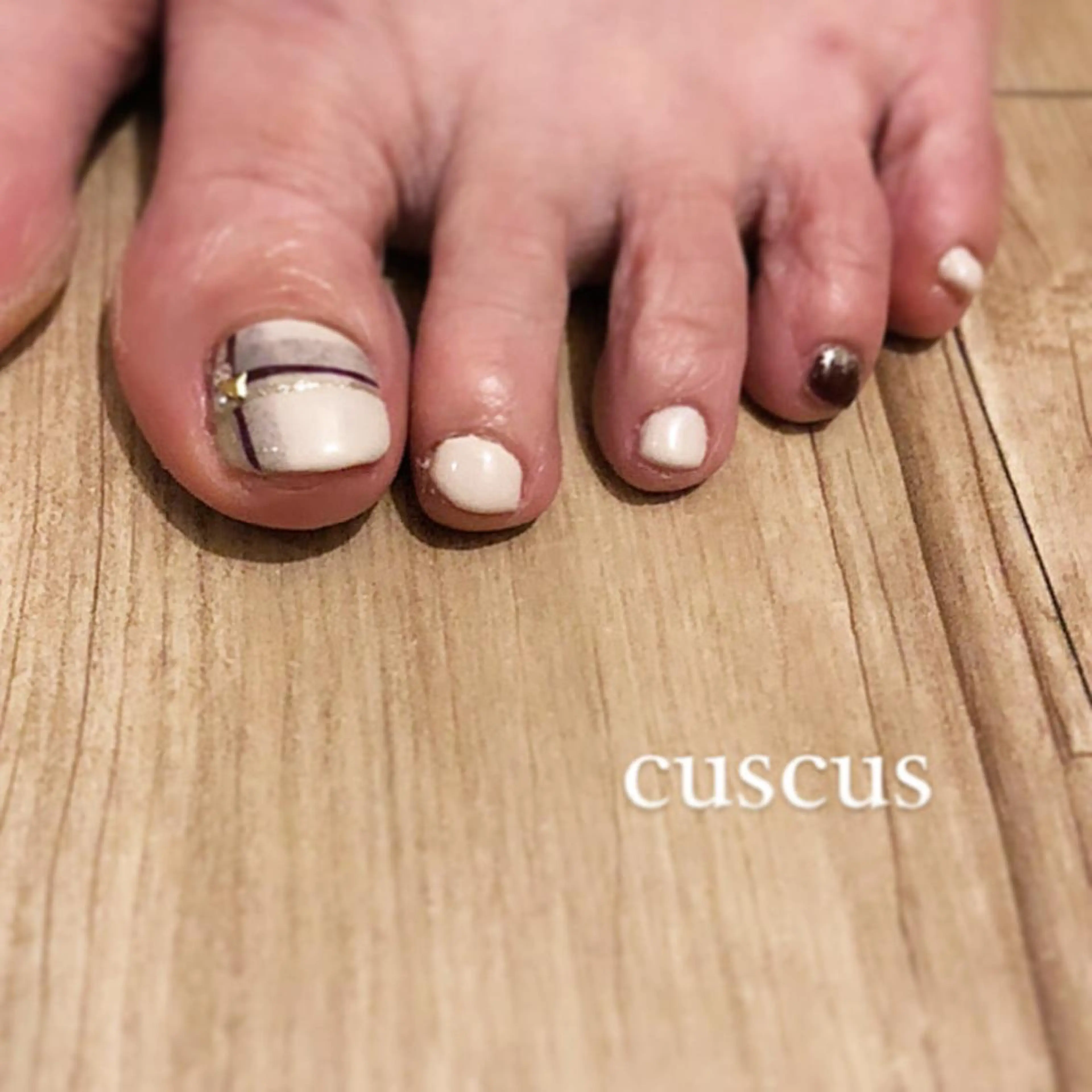 ネイル ＣＵＳＣＵＳ …ｔ.akiのネイルデザイン