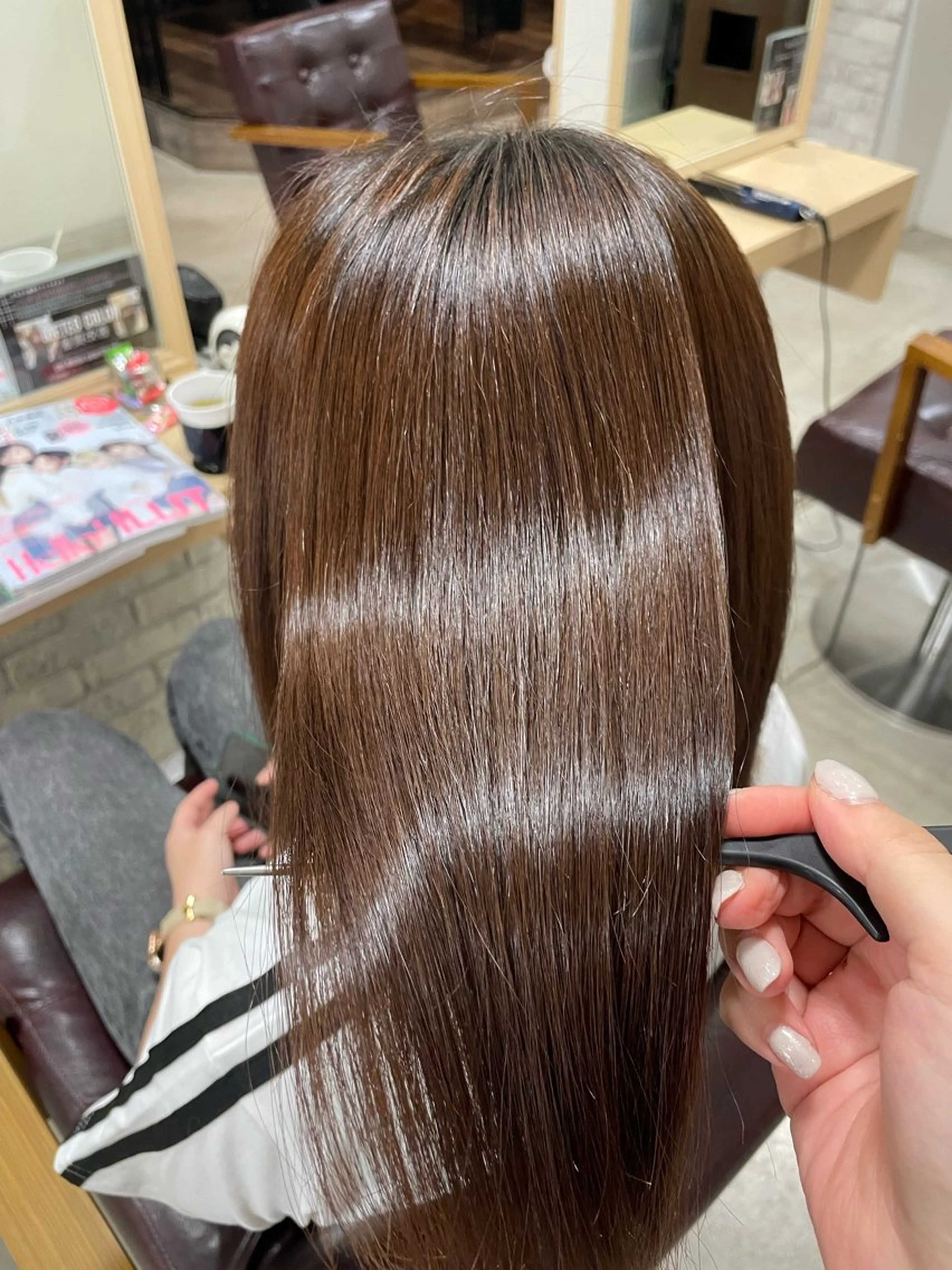 ミディアム 髪質改善専門サロンEmuest所属・Emuest MIYUのヘアスタイル