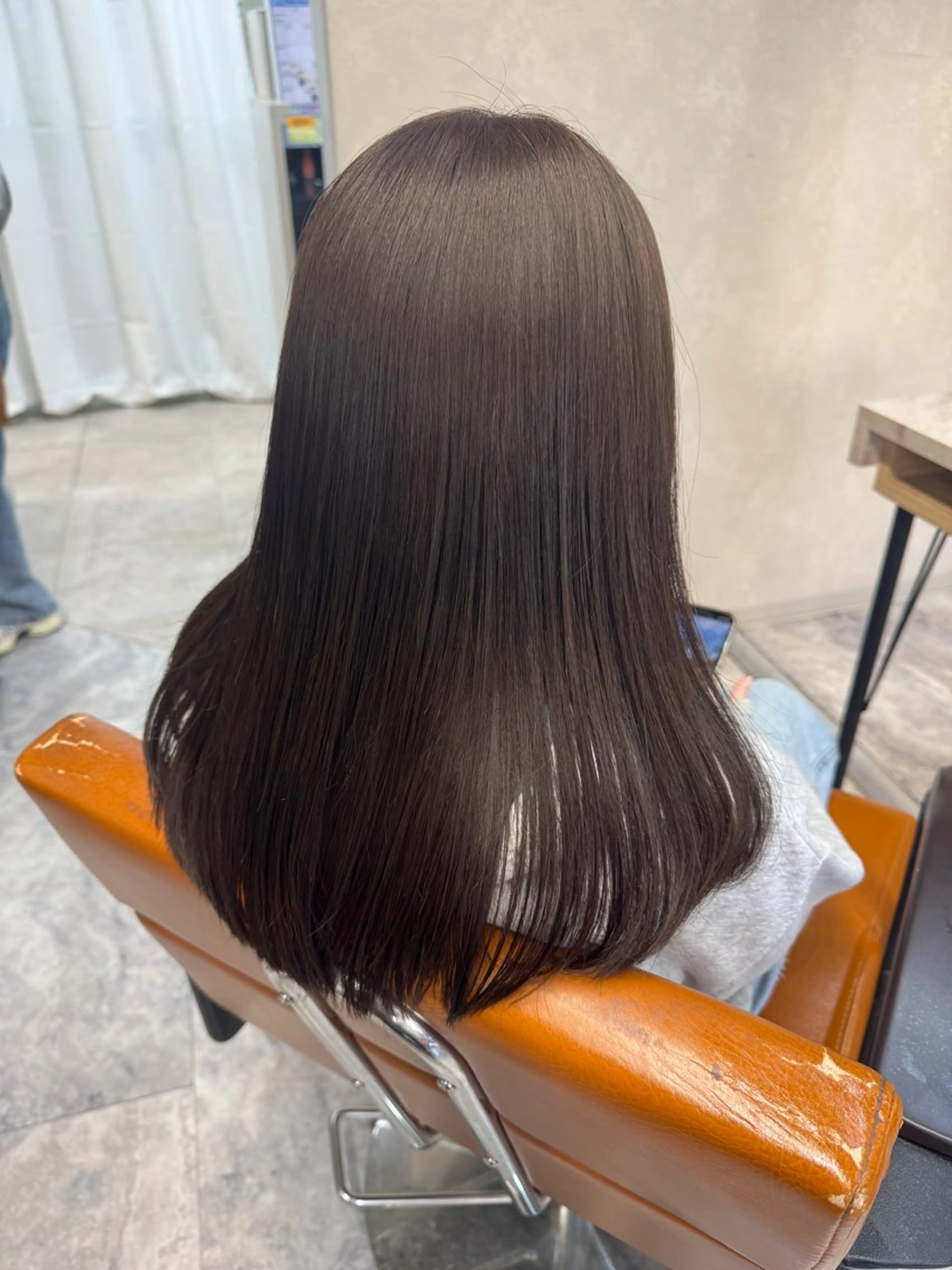 ロング カラー グレージュ Peyp  prod ICON 博多【ペイププロドアイコン】所属・Peyp博多 SORAモデル募集のヘアスタイル