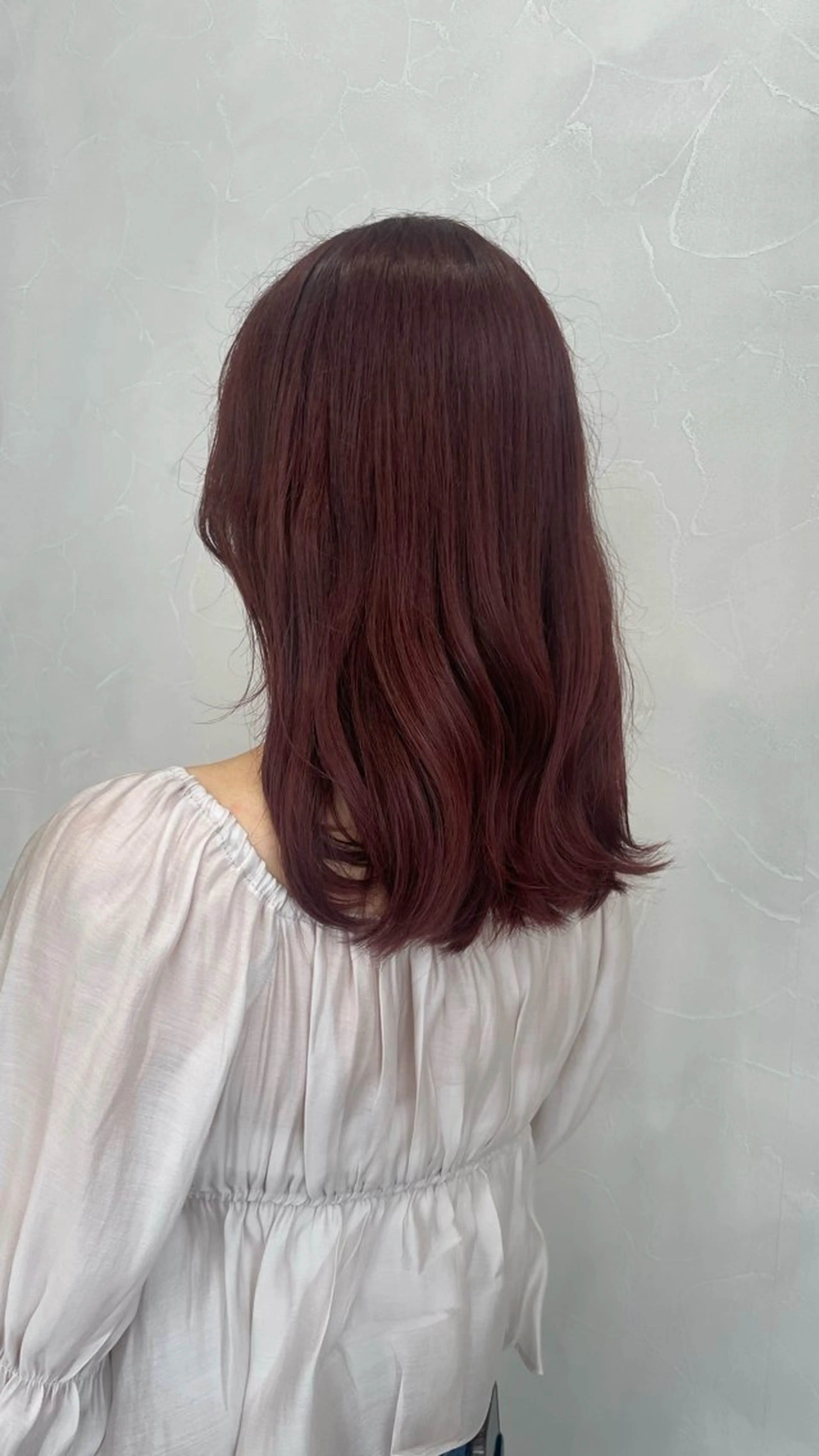 ミディアム カラー Agnos青山/ yuuki🍒のヘアスタイル