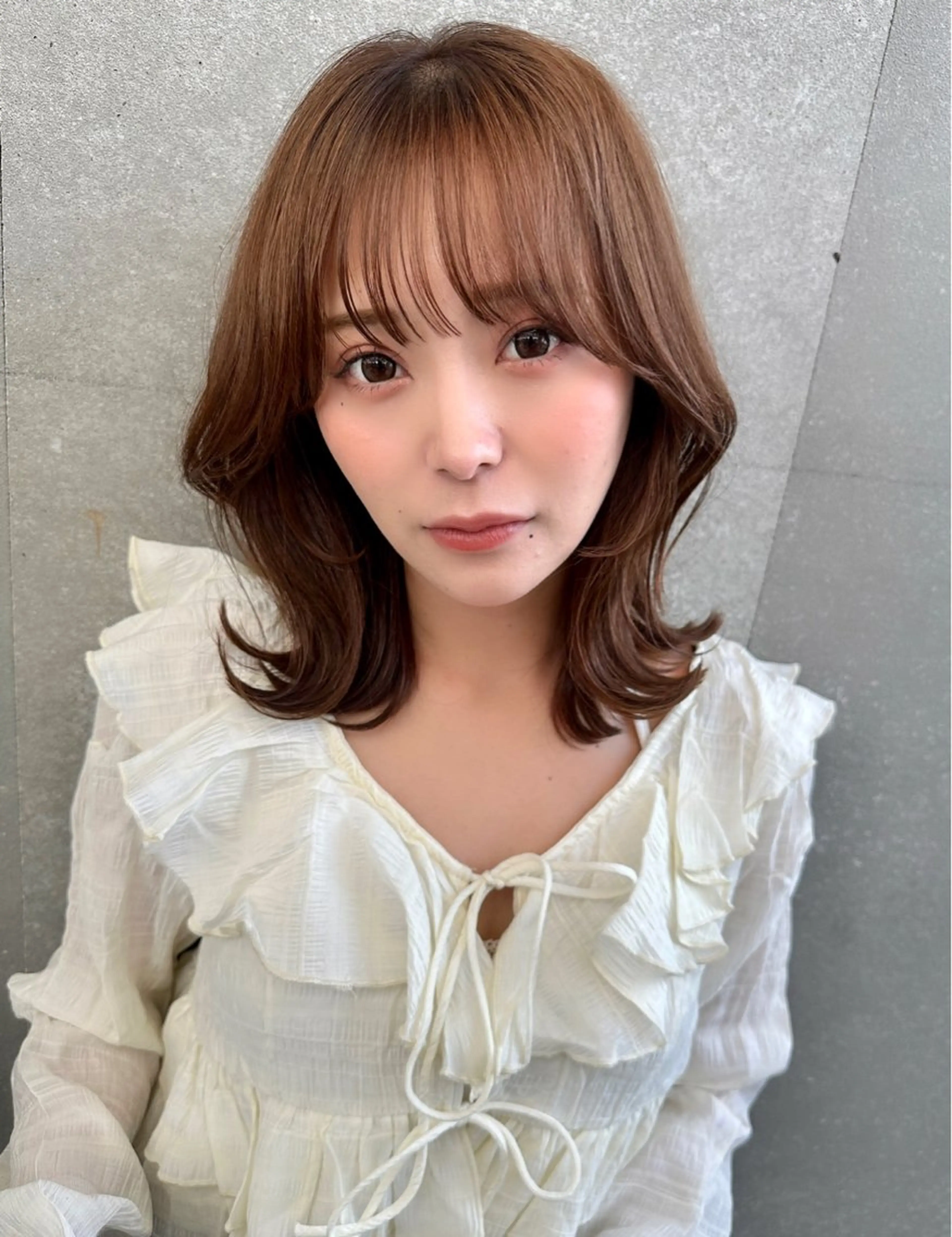 ミディアム Hiroki 韓国ヘア🇰🇷のヘアスタイル