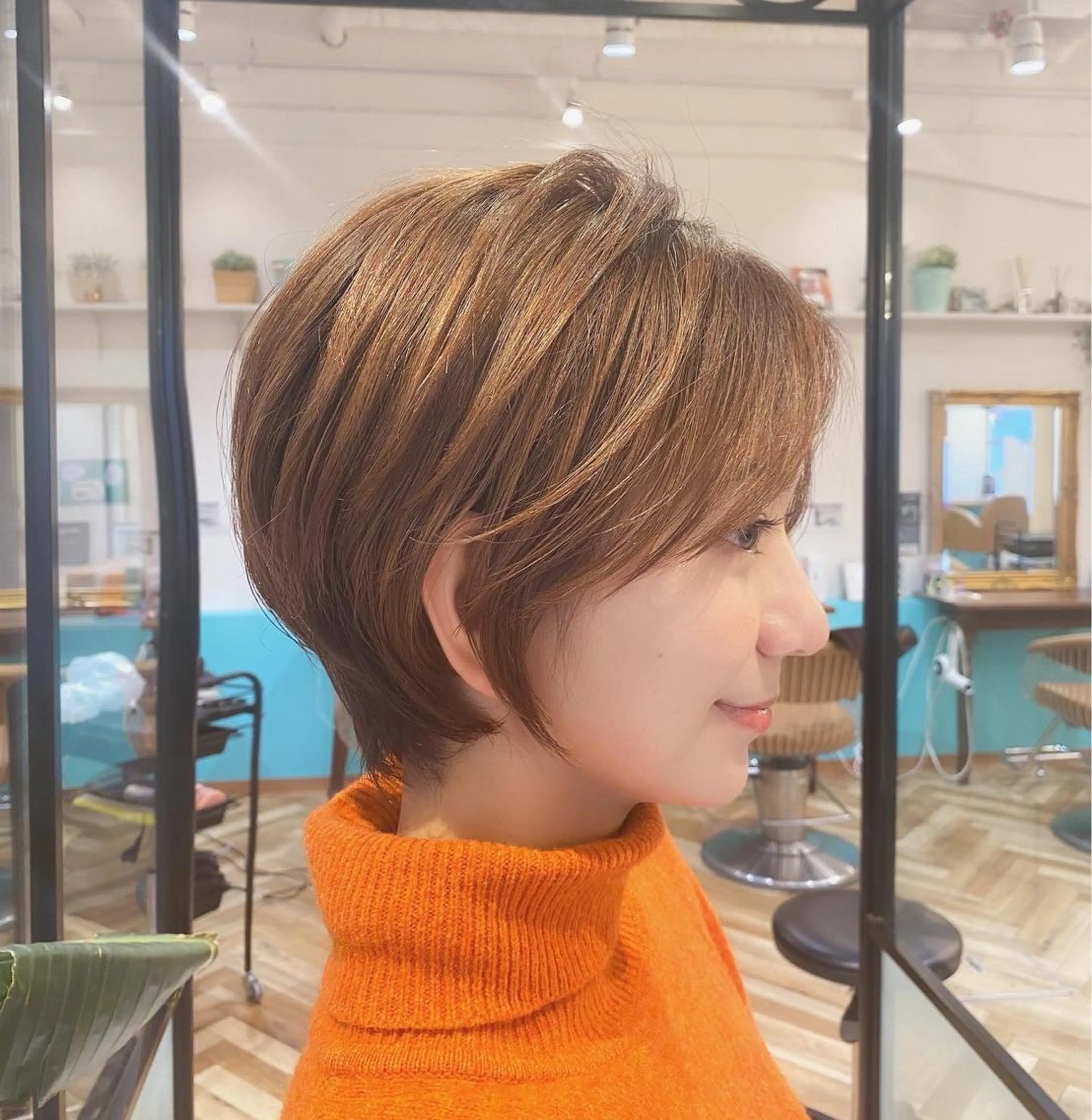 ショート カット ヘアカラー トリートメント ヘッドスパ 🇰🇷韓国レイヤー 錦糸町【北山謙三】のヘアスタイル