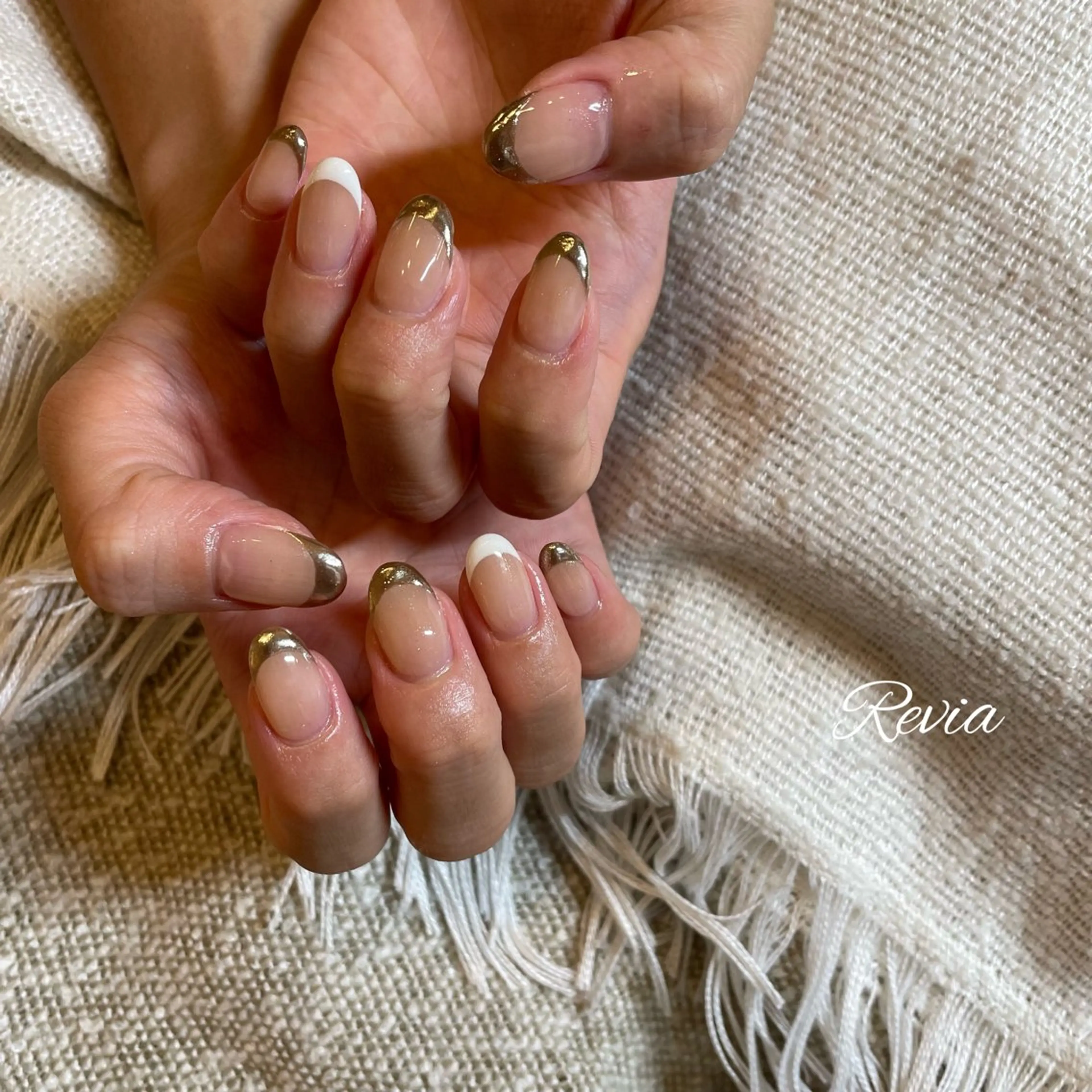 ネイル ハンドネイル revia所属・ERI Nailistのネイルデザイン