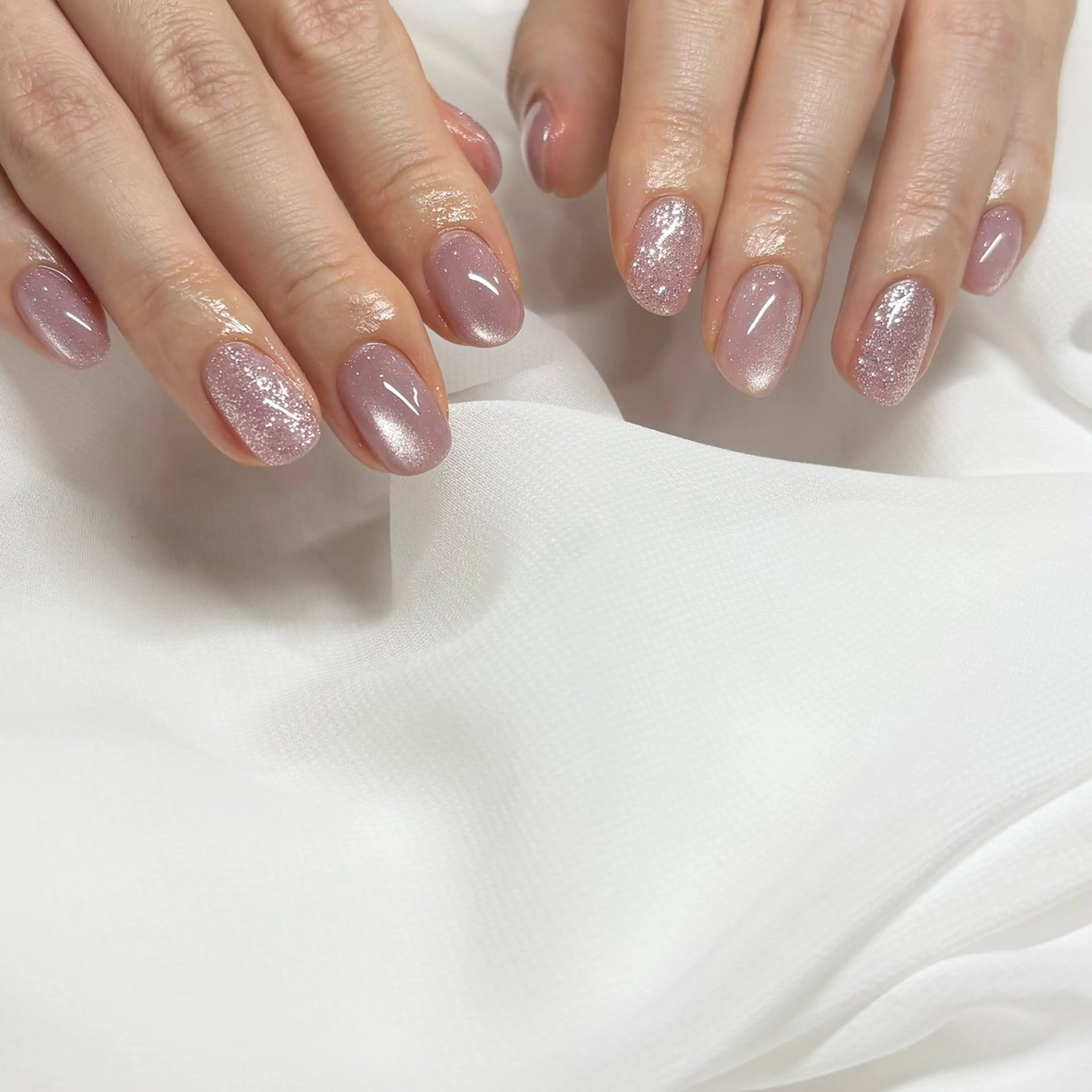 ネイル ハンドネイル ハンドケア パラジェルサロン 大人女性が通うサロンのネイルデザイン