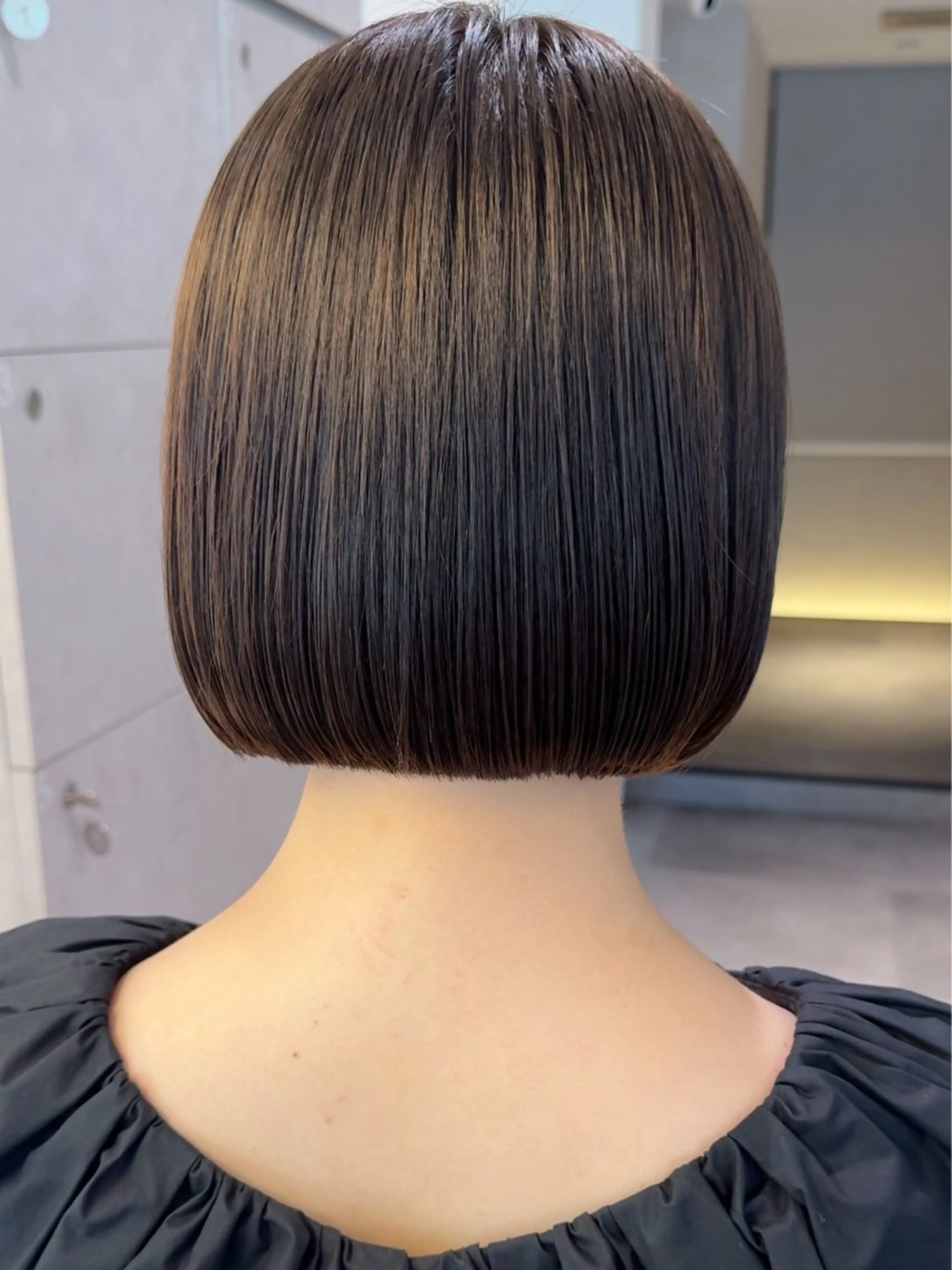 ショート カラー 透明感カラー グレージュ オリーブグレージュ オリーブグレー カット ヘアカラー Qin shaire salon 原宿所属・🌿パーマ/ボブ/ レイヤー/Mikiのヘアスタイル