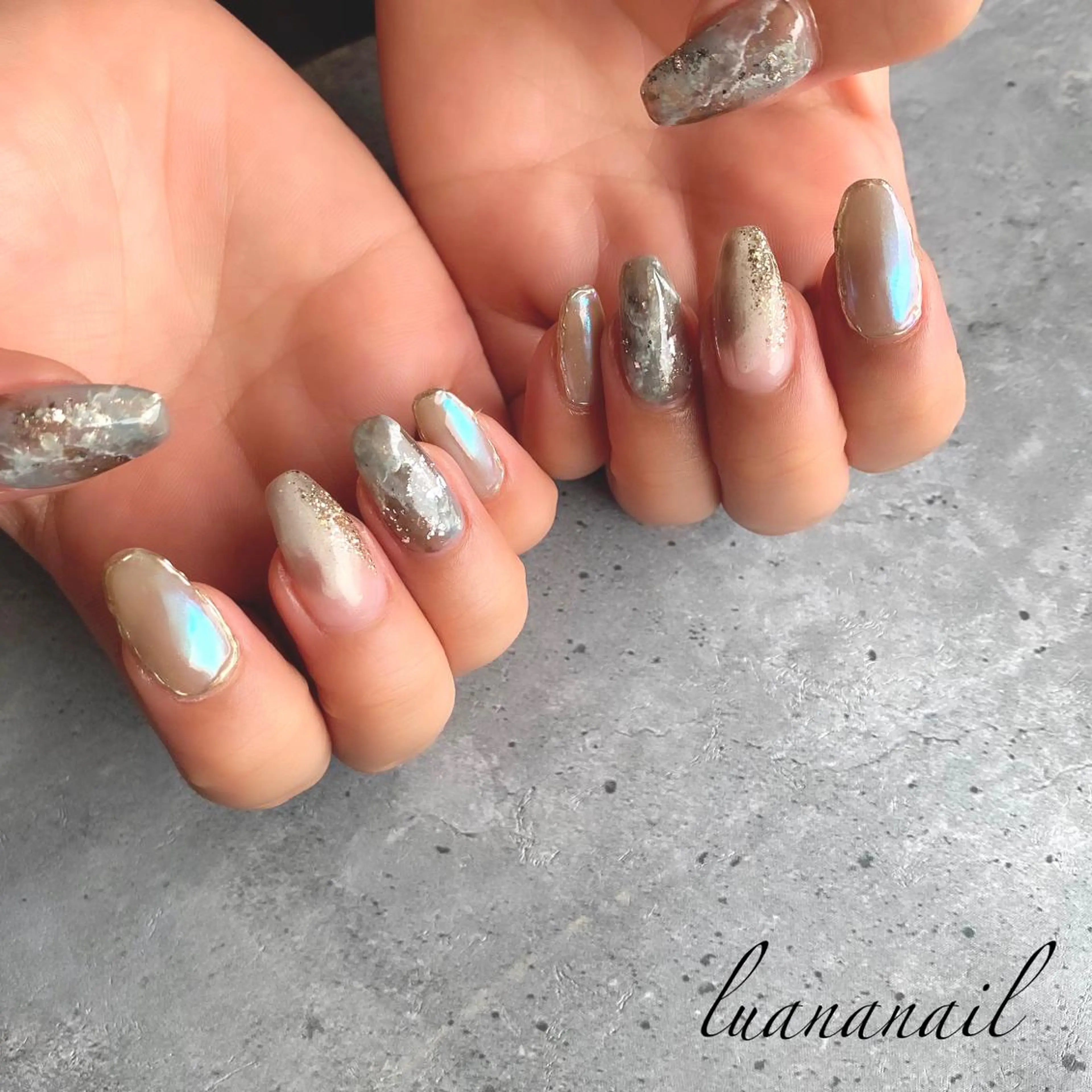 ネイル ハンドネイル luana nailのネイルデザイン