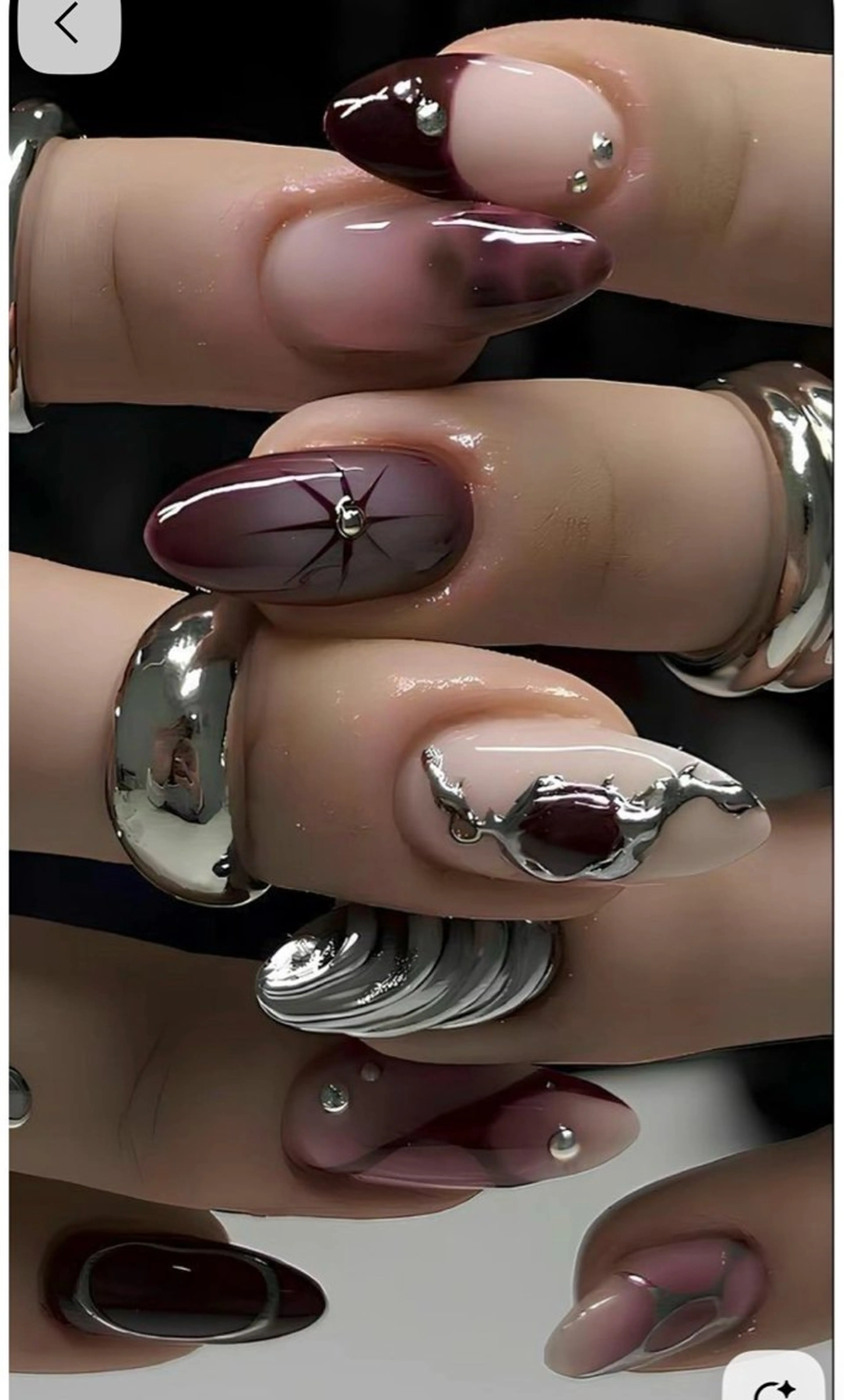 ネイル ハンドネイル ANA.CHUO 本川越店舗のネイルデザイン