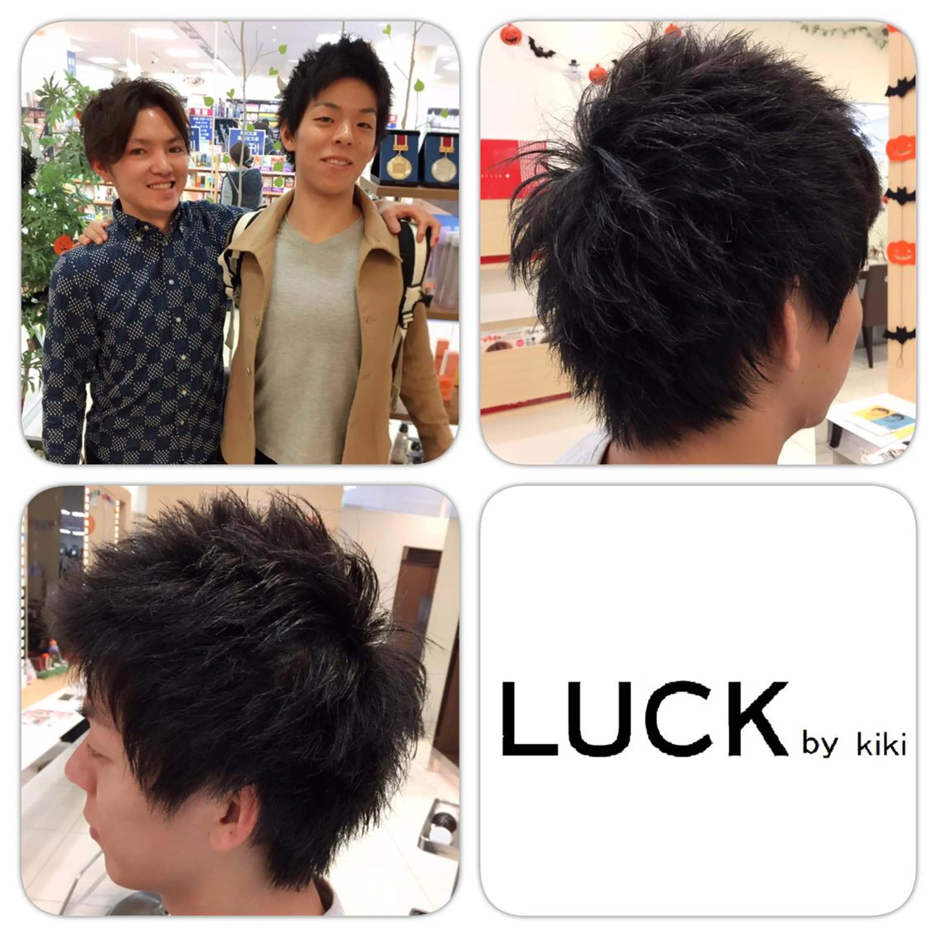 ショート ミディアム セミロング ロング カラー パーマ メンズ キッズ アップバング ショートヘア 中村 卓也のヘアスタイル