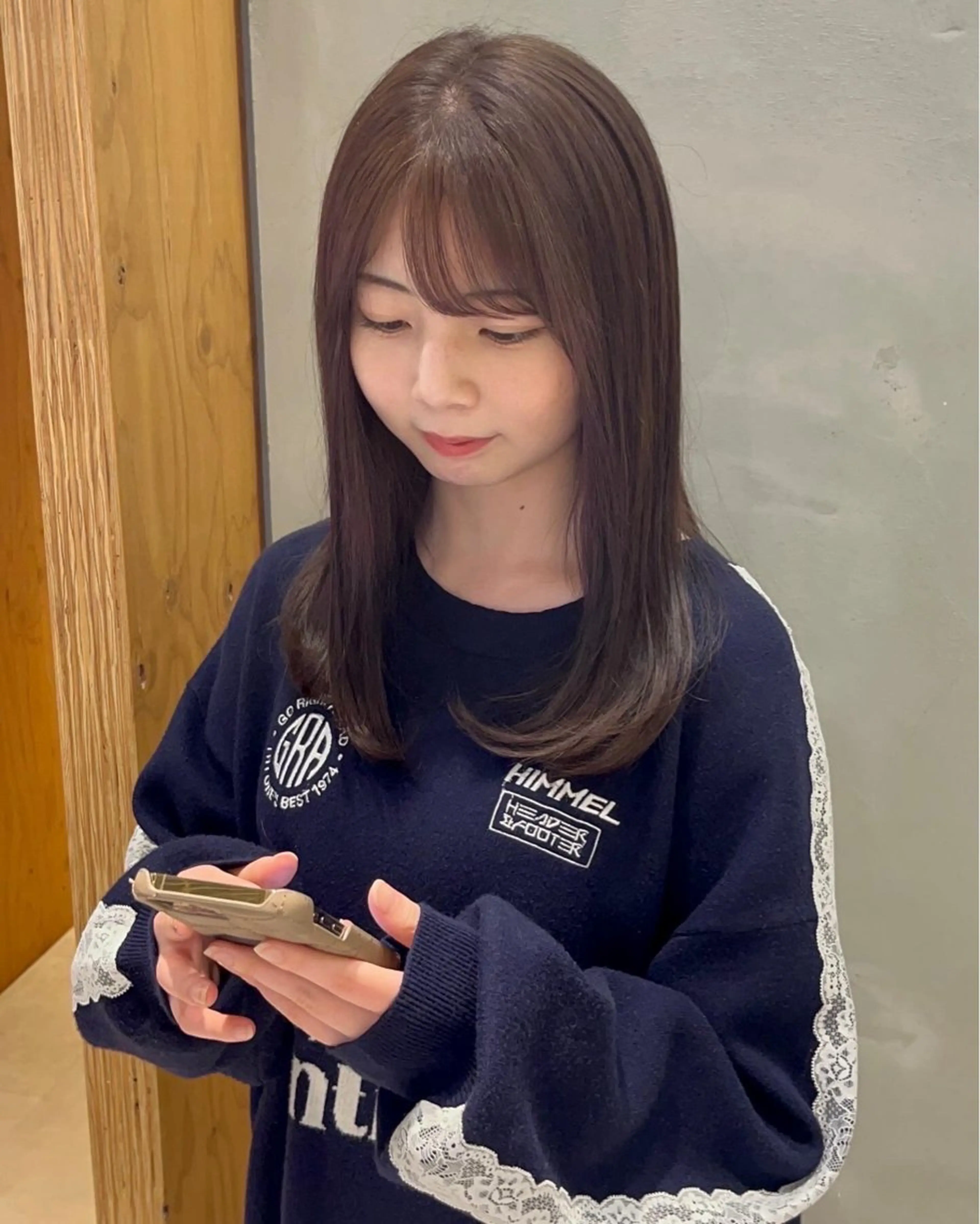 前髪カット🍀の写真