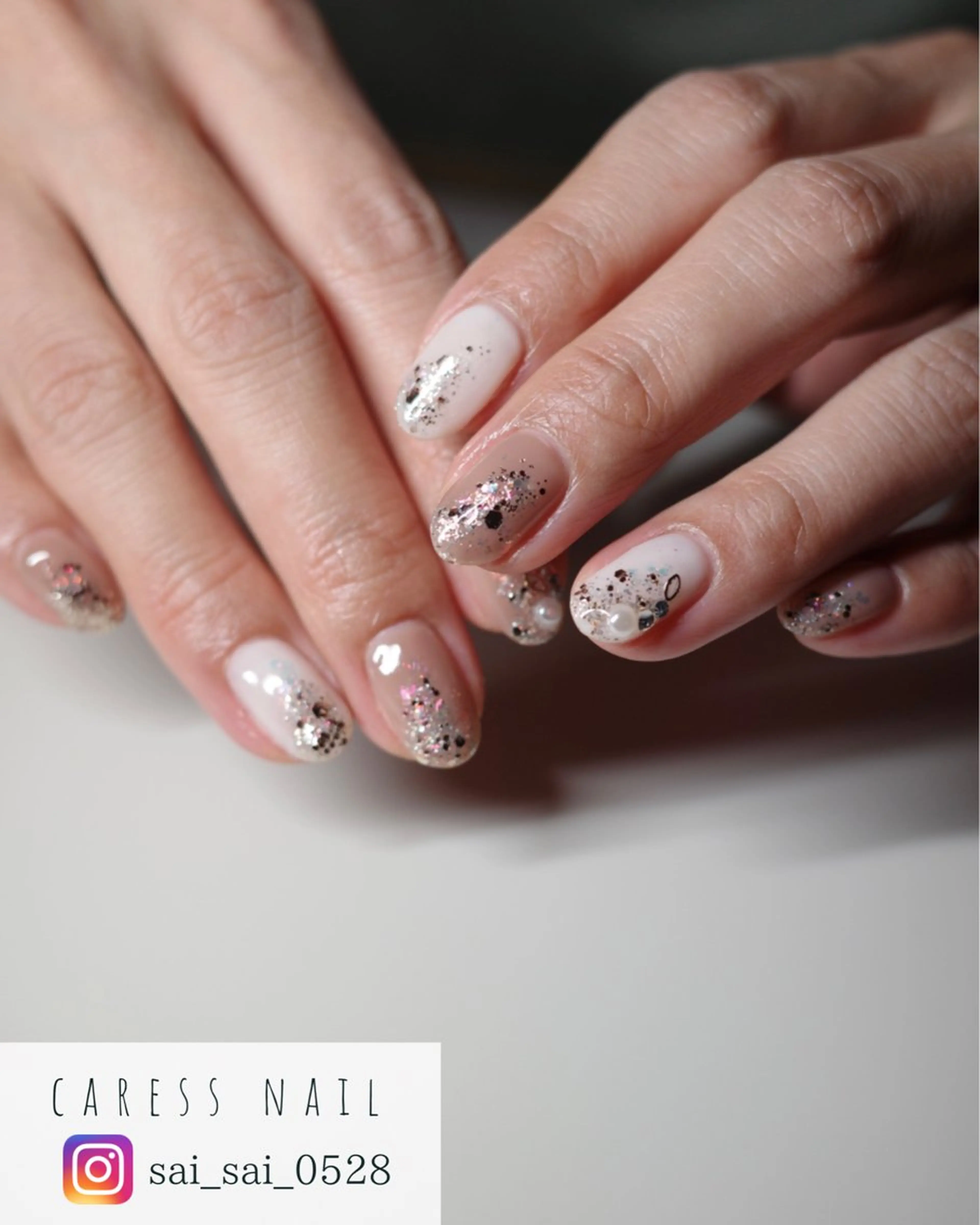 ネイル caress  nail カレスネイル　代々木上原所属・カレスネイル さいのネイルデザイン