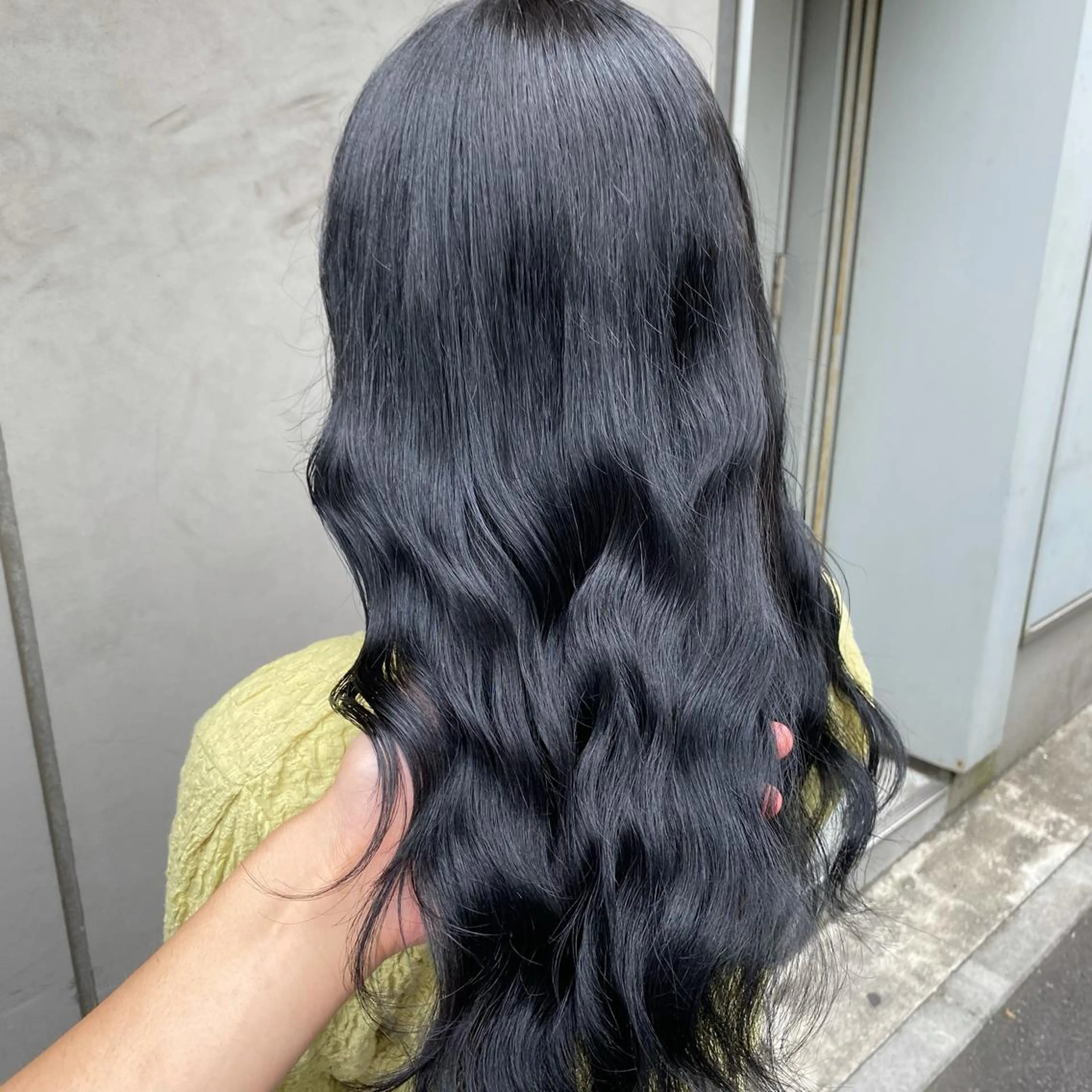 セミロング カラー ヘアアレンジ Ella所属・nana【艶髪】/ レイヤー/縮毛矯正のヘアスタイル