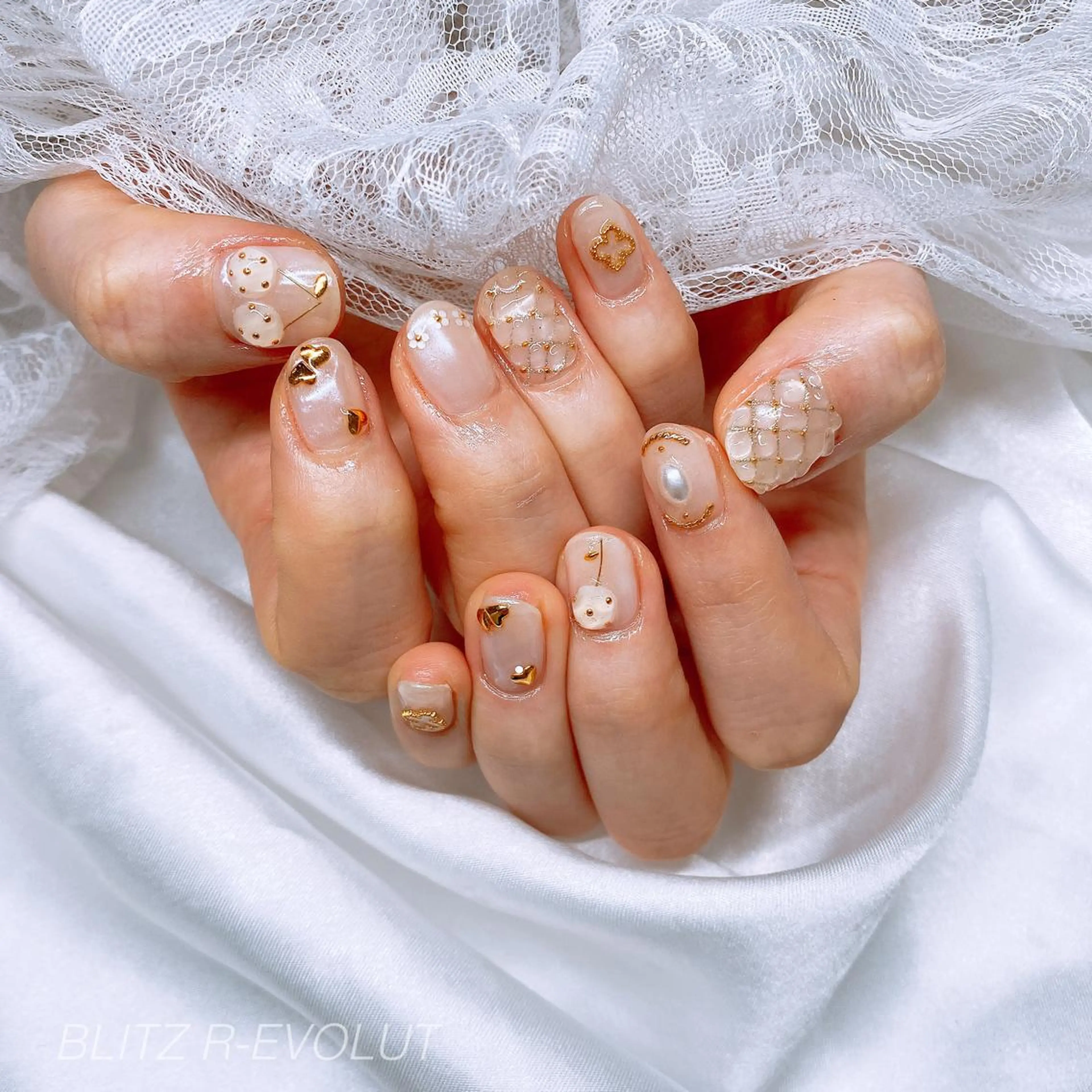 ネイル ☁️BLITZ 🎀笠原雪音🎀のネイルデザイン