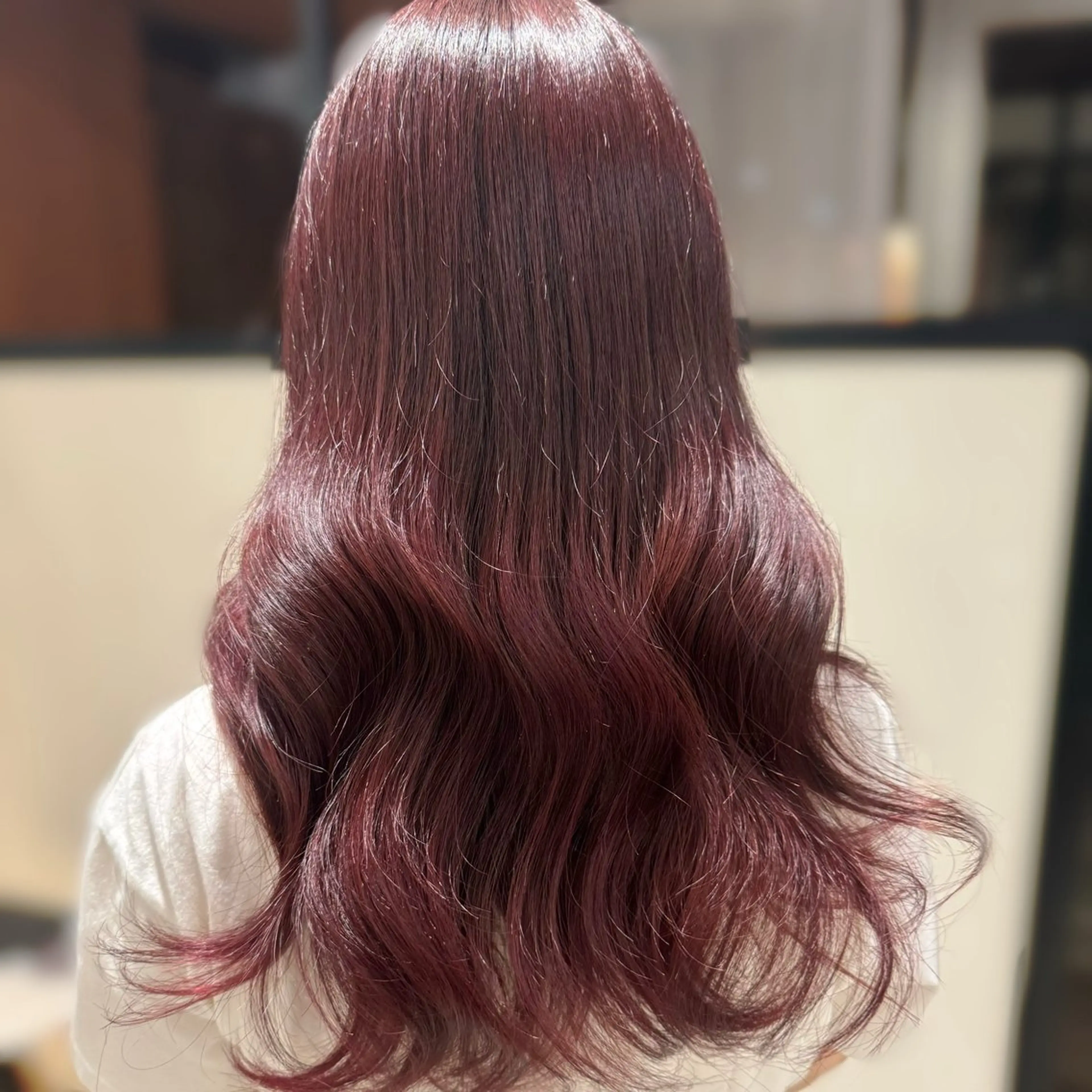 ロング カラー カット ヘアカラー トリートメント kana ブリーチなしカラー✨のヘアスタイル