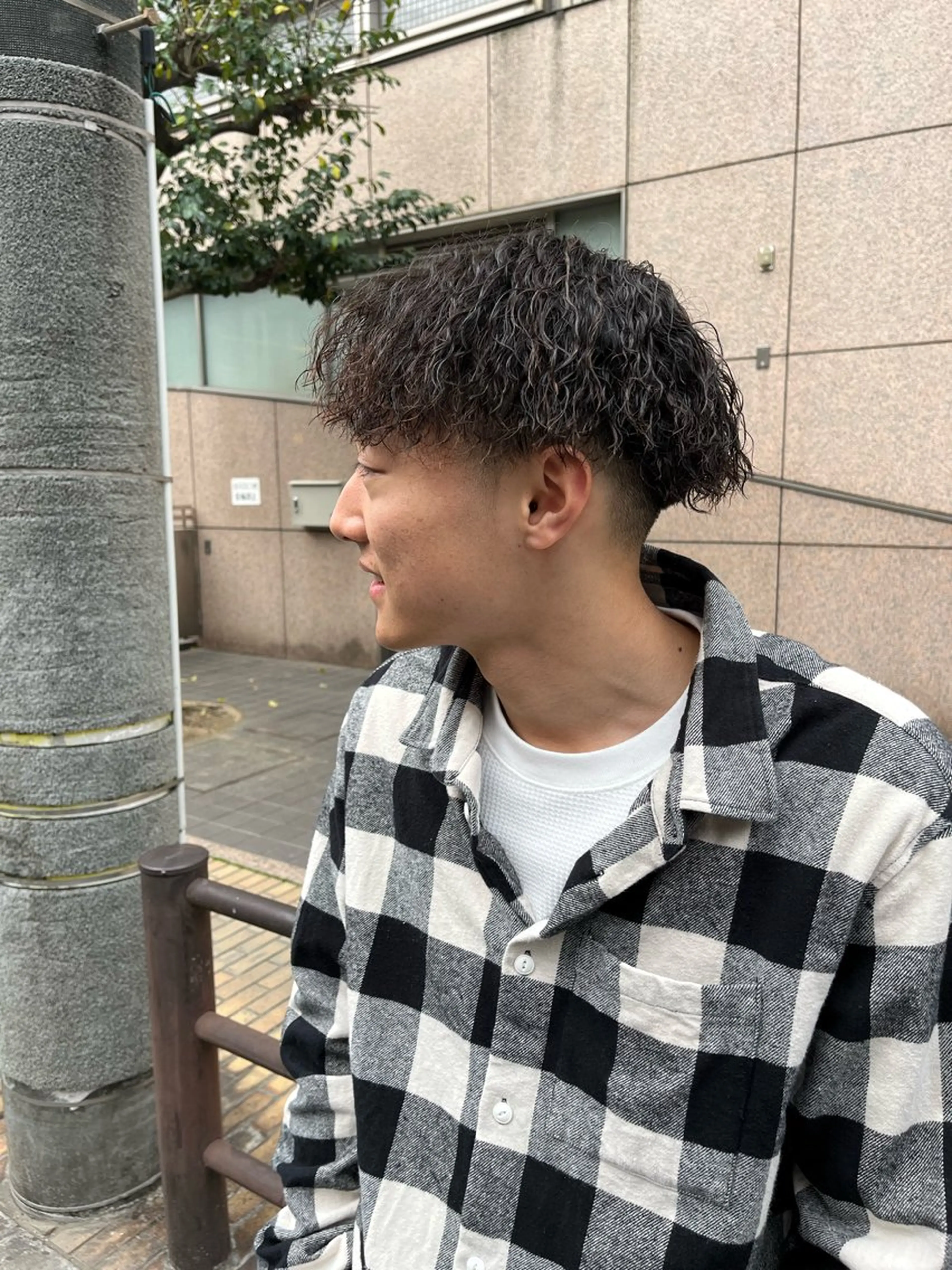 パーマ メンズ メンズパーマ カット パーマ 【メンズパーマ専門】 質感職人/牧野成瀬のヘアスタイル